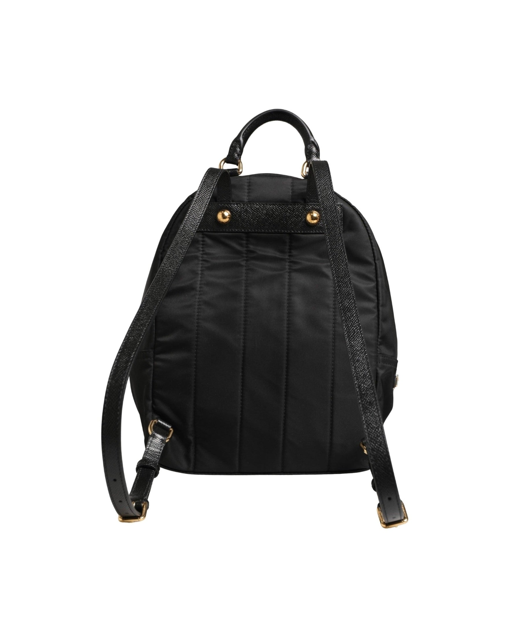 Dolce & Gabbana Black Nylon Vulcano Backpack Glam Steals