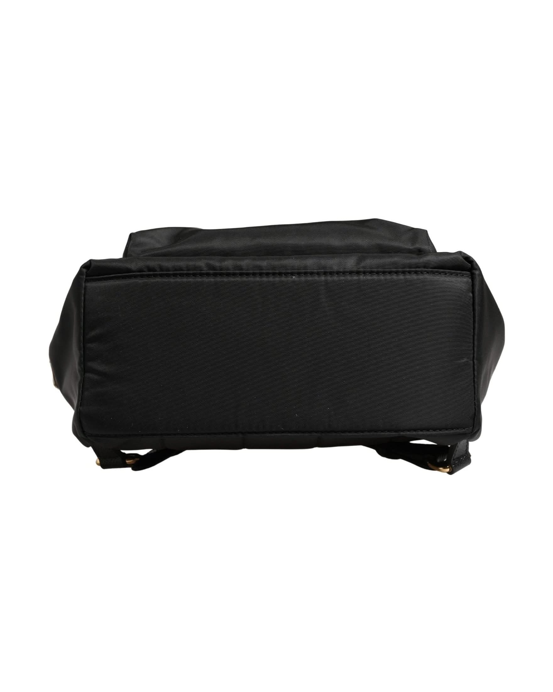 Dolce & Gabbana Black Nylon Vulcano Backpack