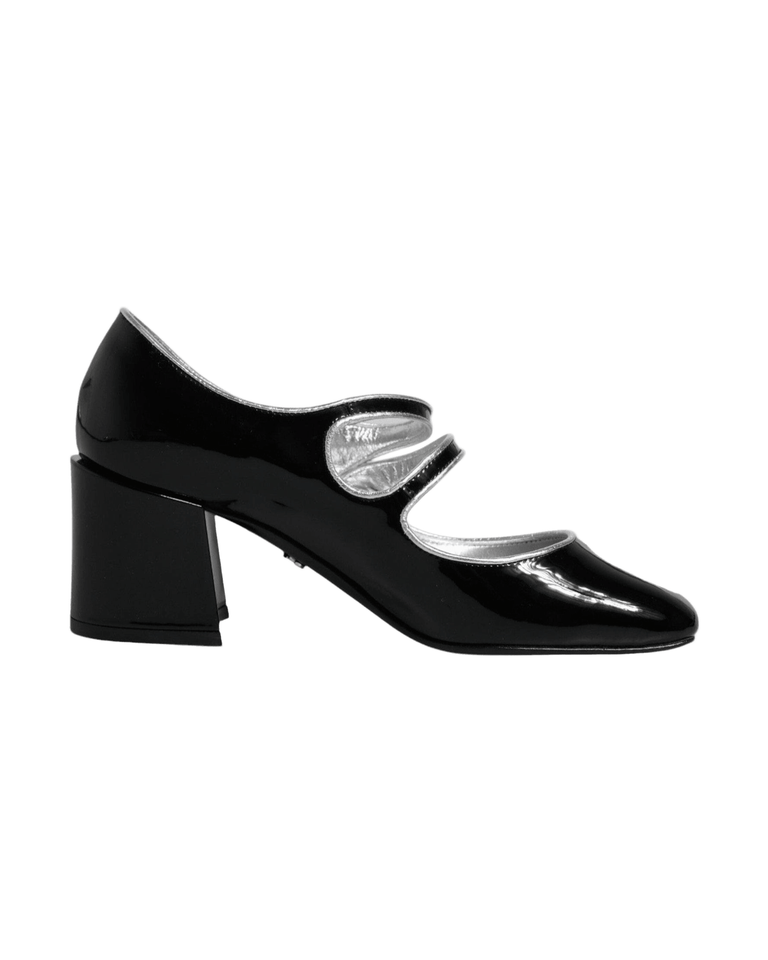 Dolce & Gabbana Black Patent Leather Crystal Mary Jane Pumps Shoes Heels