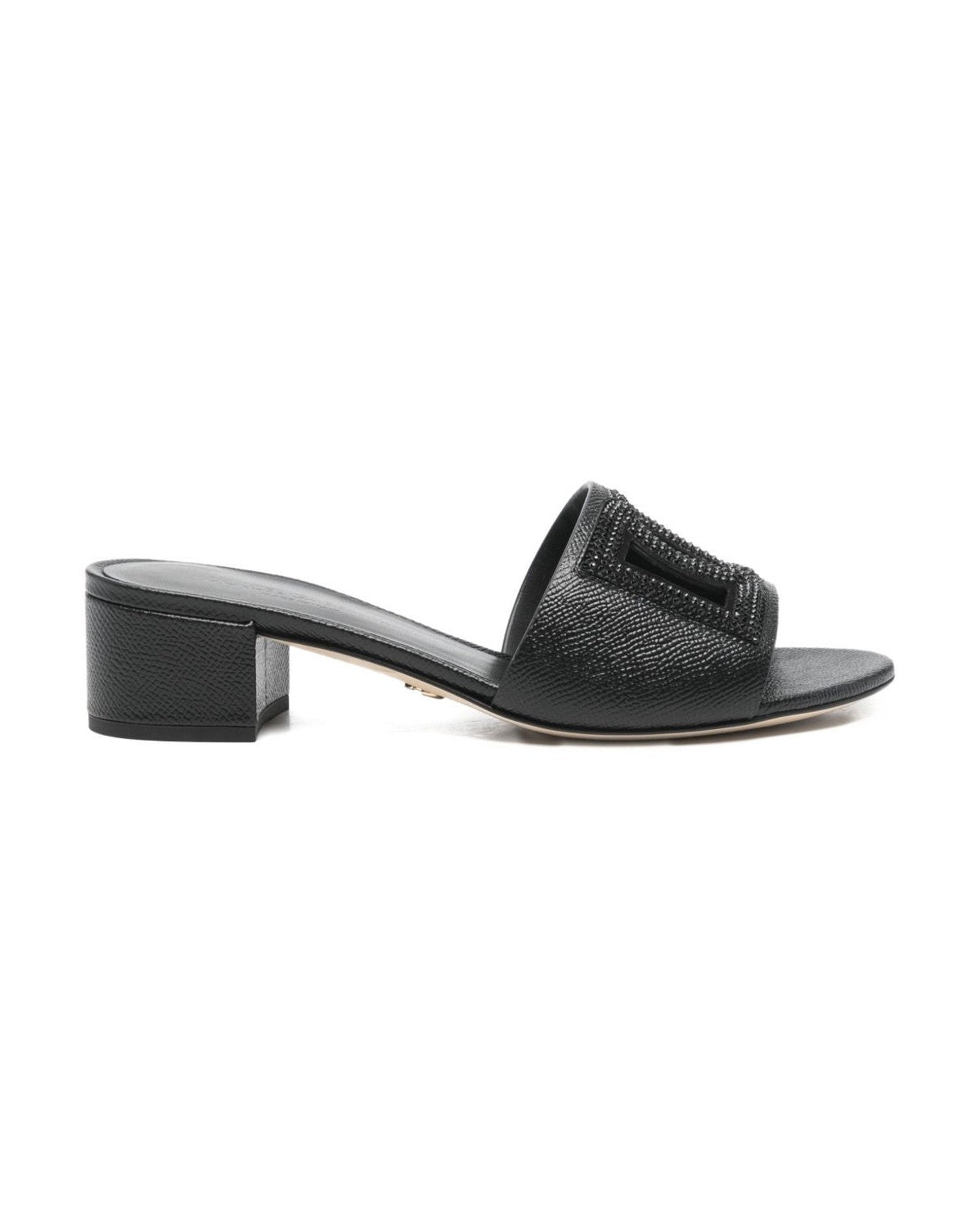 Dolce & Gabbana Black Sandals Heels