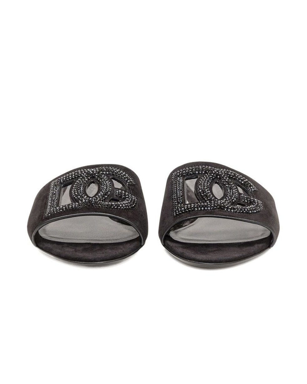 Dolce & Gabbana Black Sandals Glam Steals