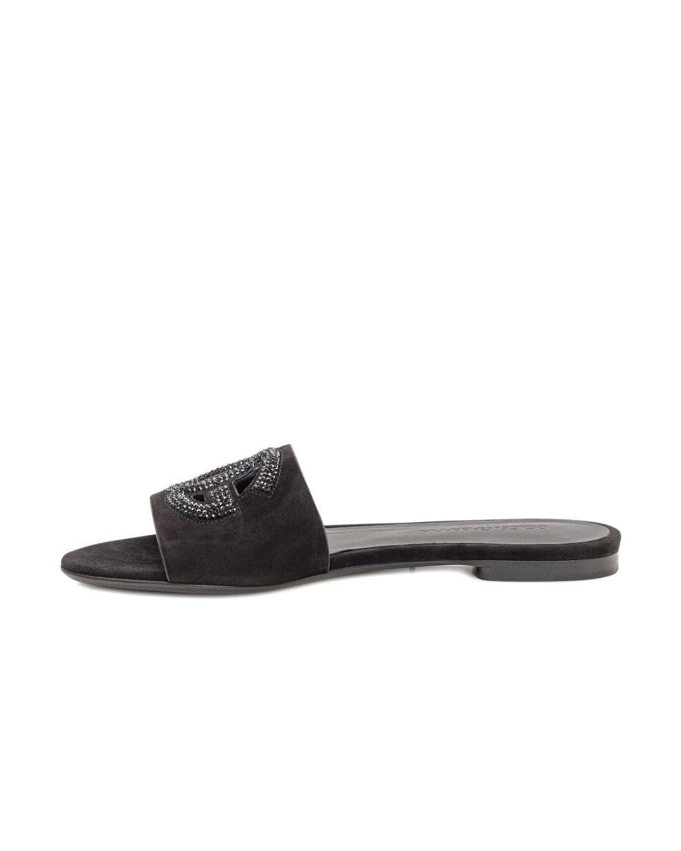 Dolce & Gabbana Black Sandals Glam Steals
