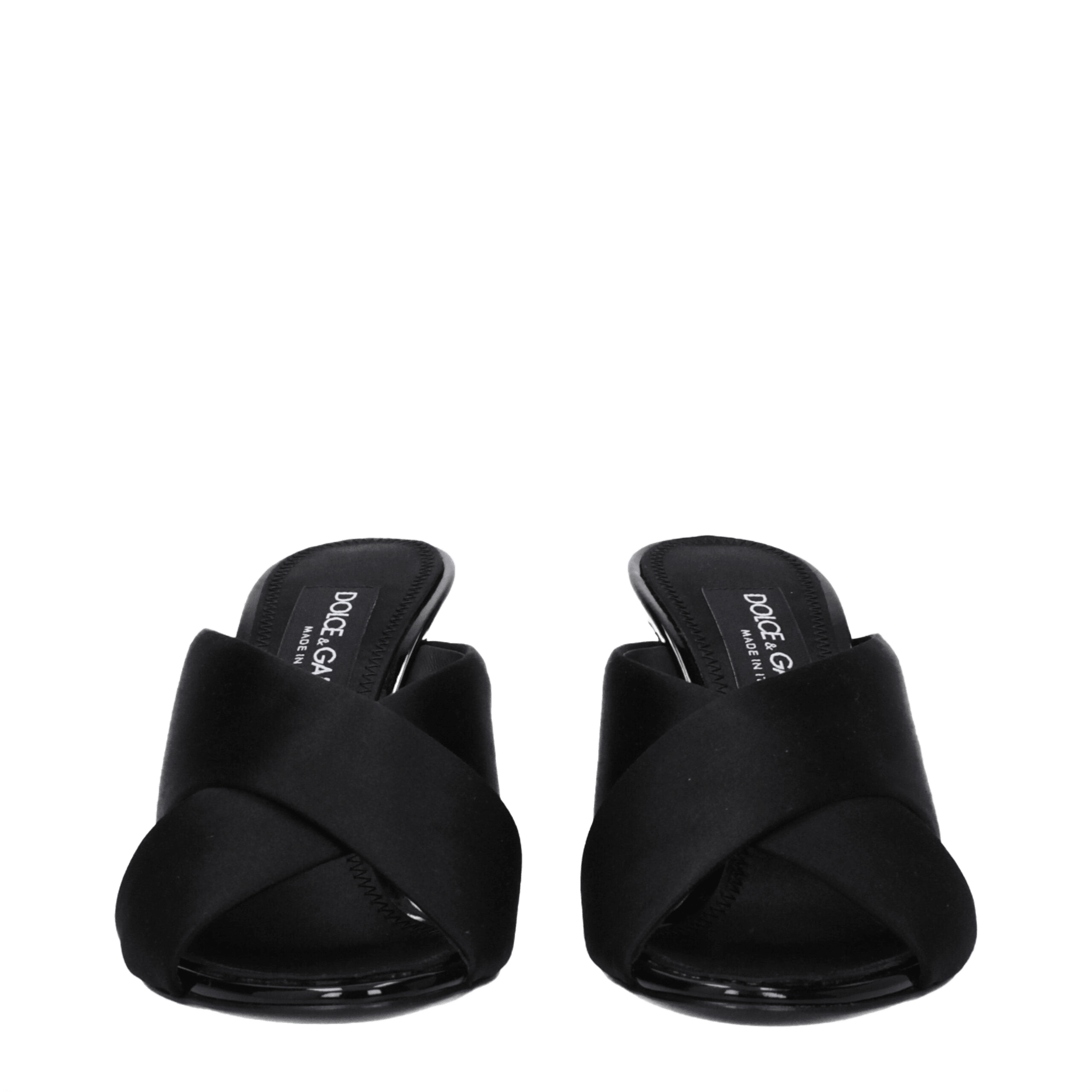 Dolce & Black Gabbana Satin And Stiletto Heels Sandals Glam Steals