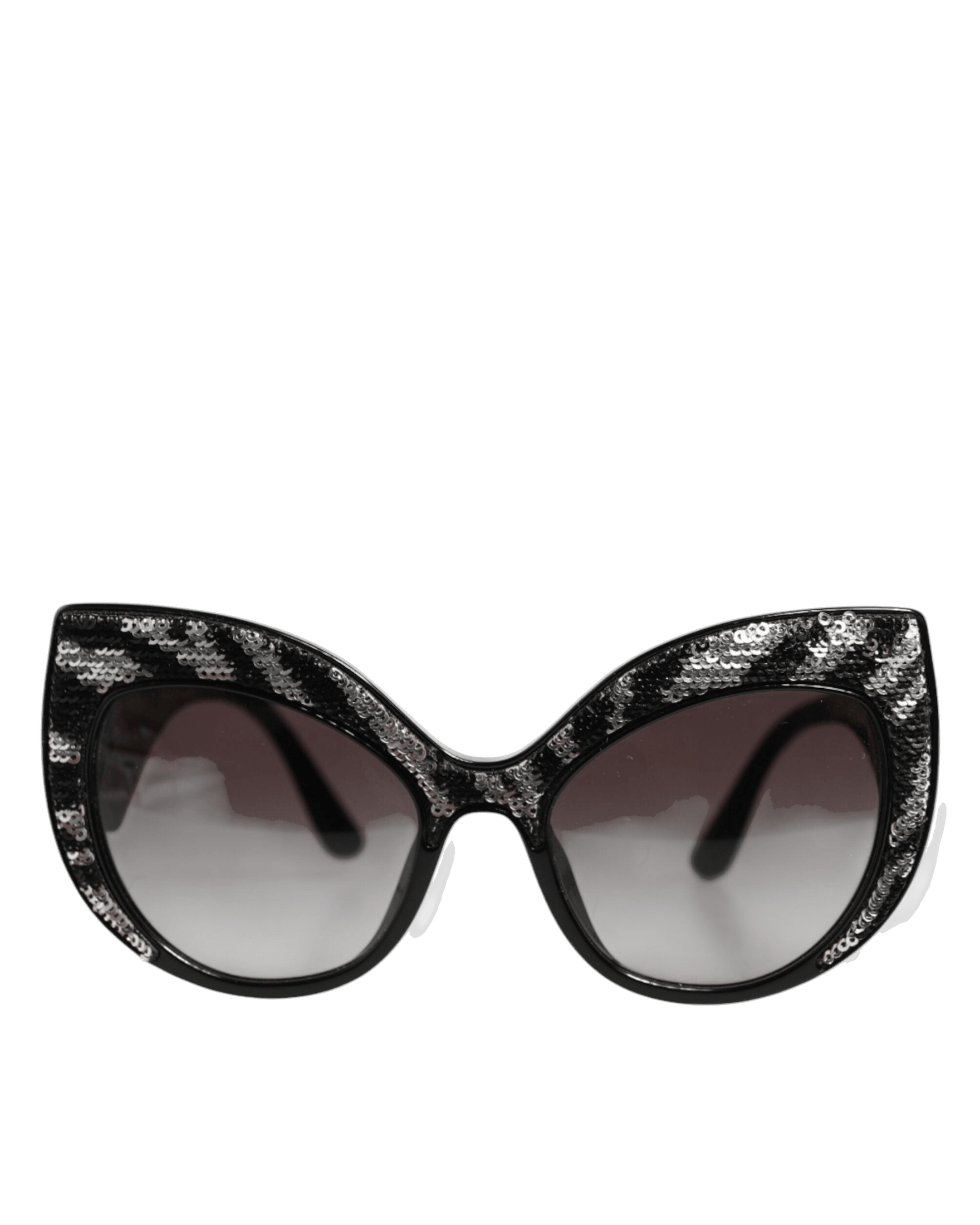 Dolce & Black Gabbana Sequin Butterfly Polarized Sunglasses Glam Steals