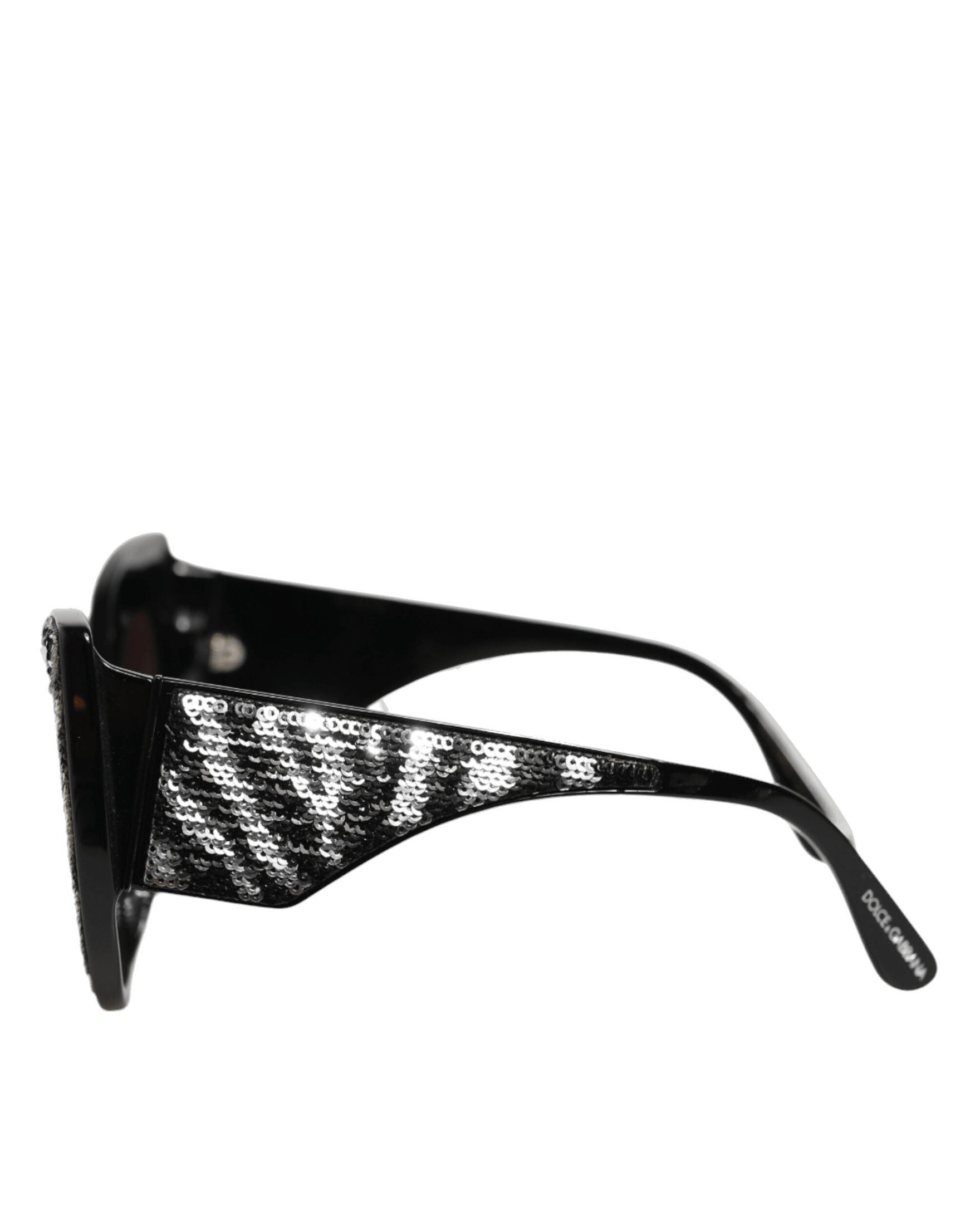 Dolce & Black Gabbana Sequin Butterfly Polarized Sunglasses Glam Steals