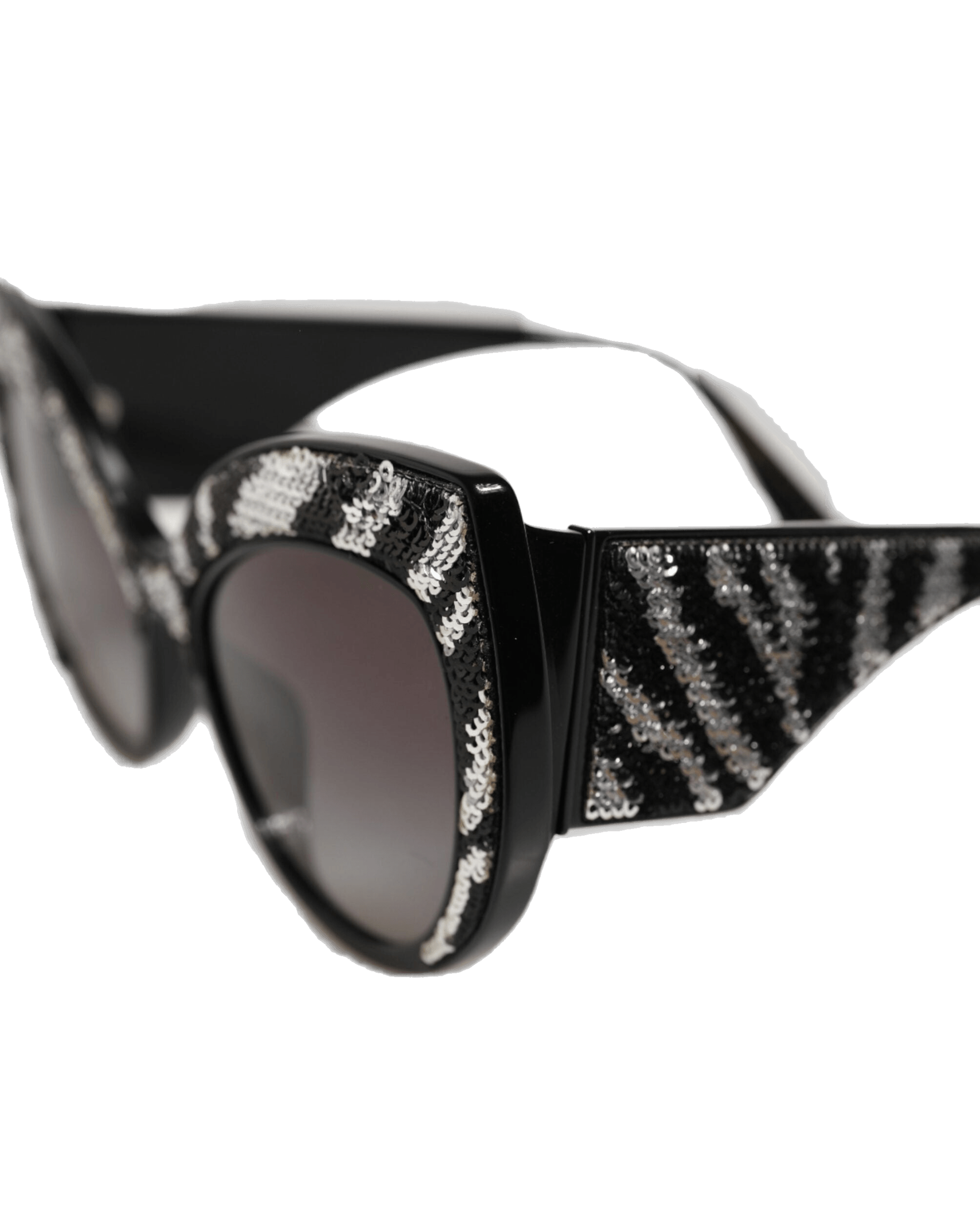 Dolce & Black Gabbana Sequin Butterfly Polarized Sunglasses Glam Steals