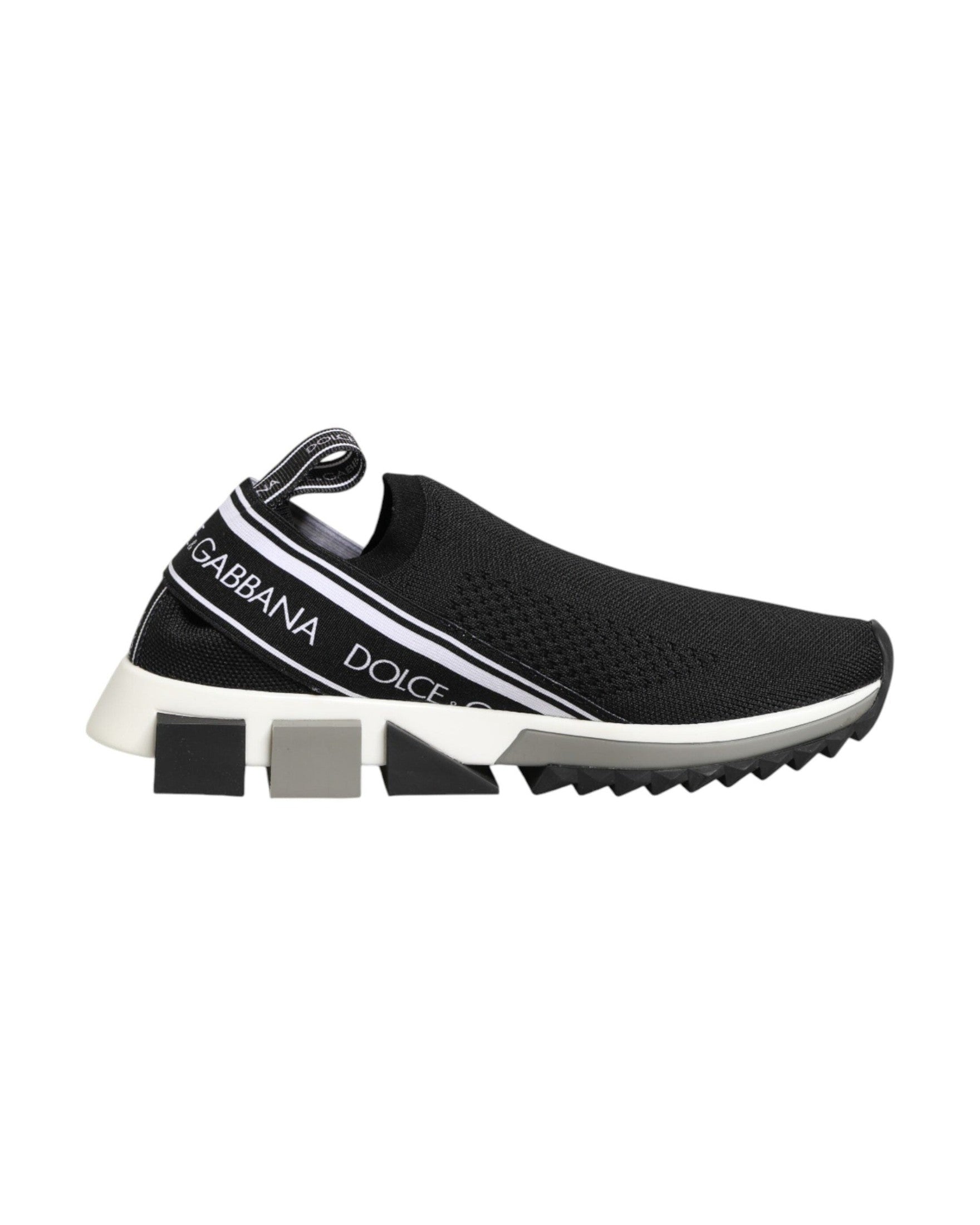 Dolce & Gabbana Black Slip On Sorrento Low Top Sneakers Glam Steals