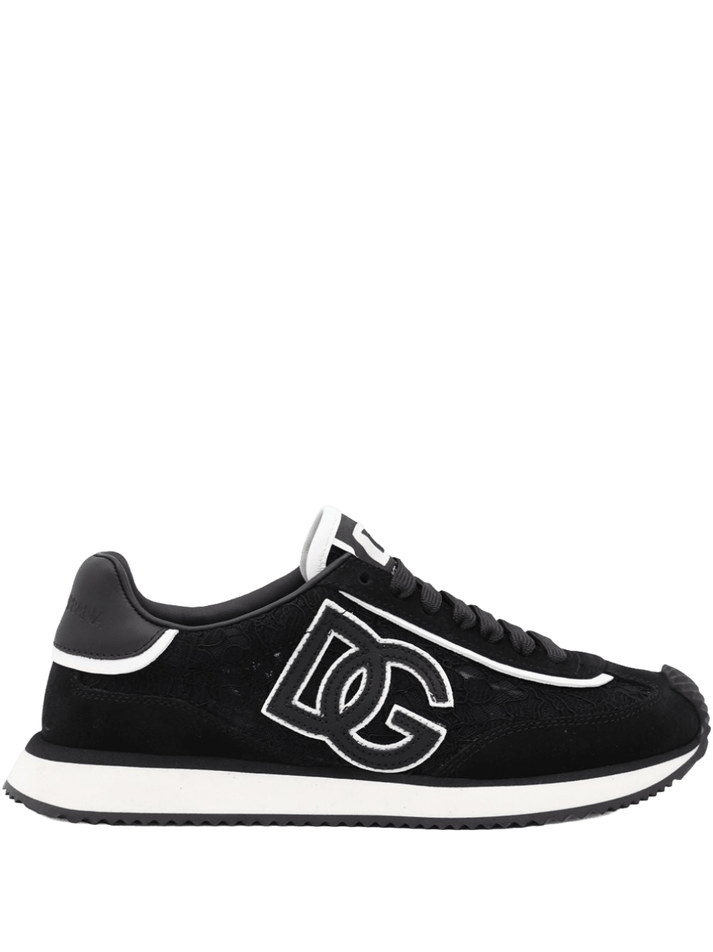 Dolce & Gabbana Black Sneakers Glam Steals