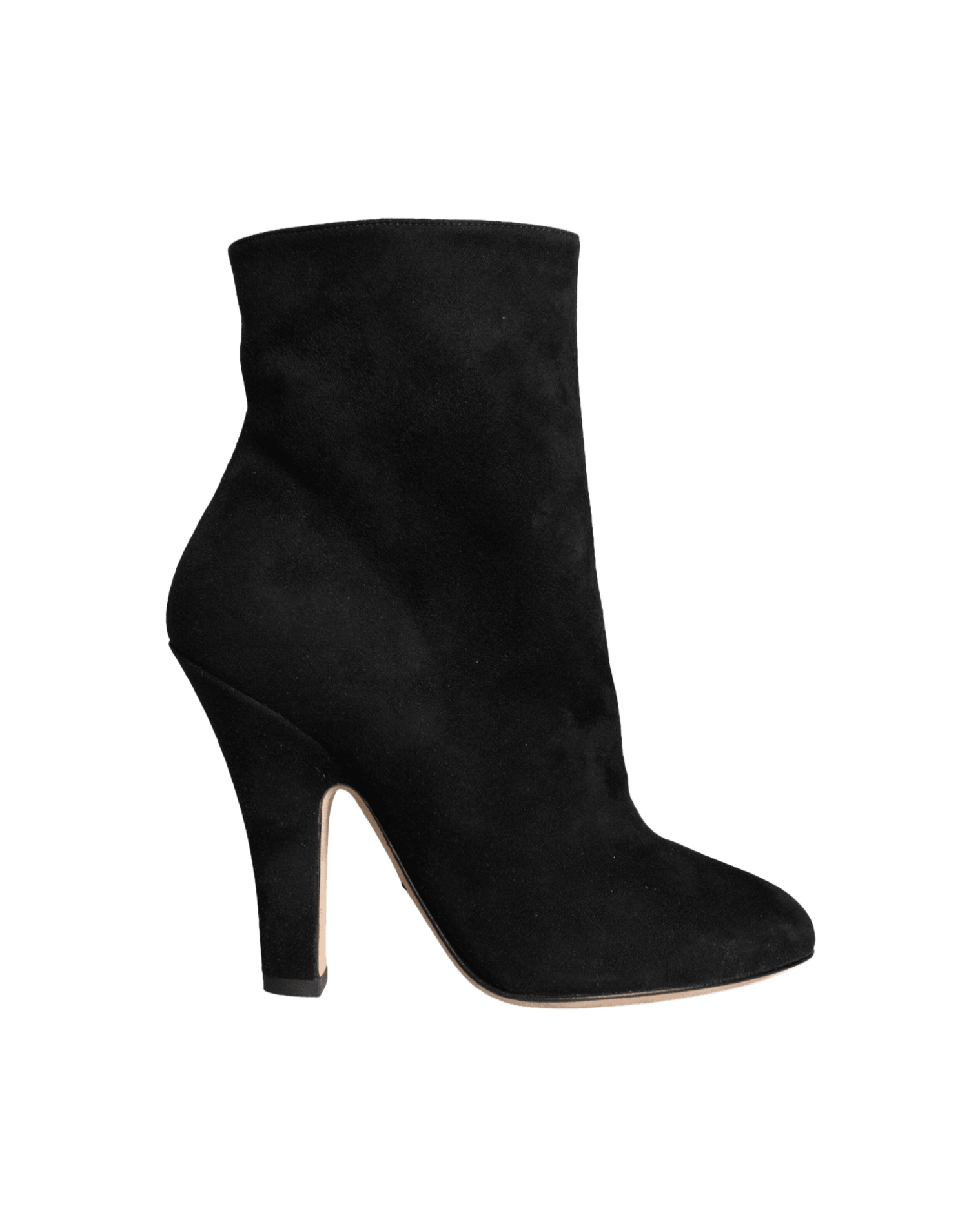 Dolce & Black Gabbana Suede Leather Mid Calf Boots Shoes Glam Steals