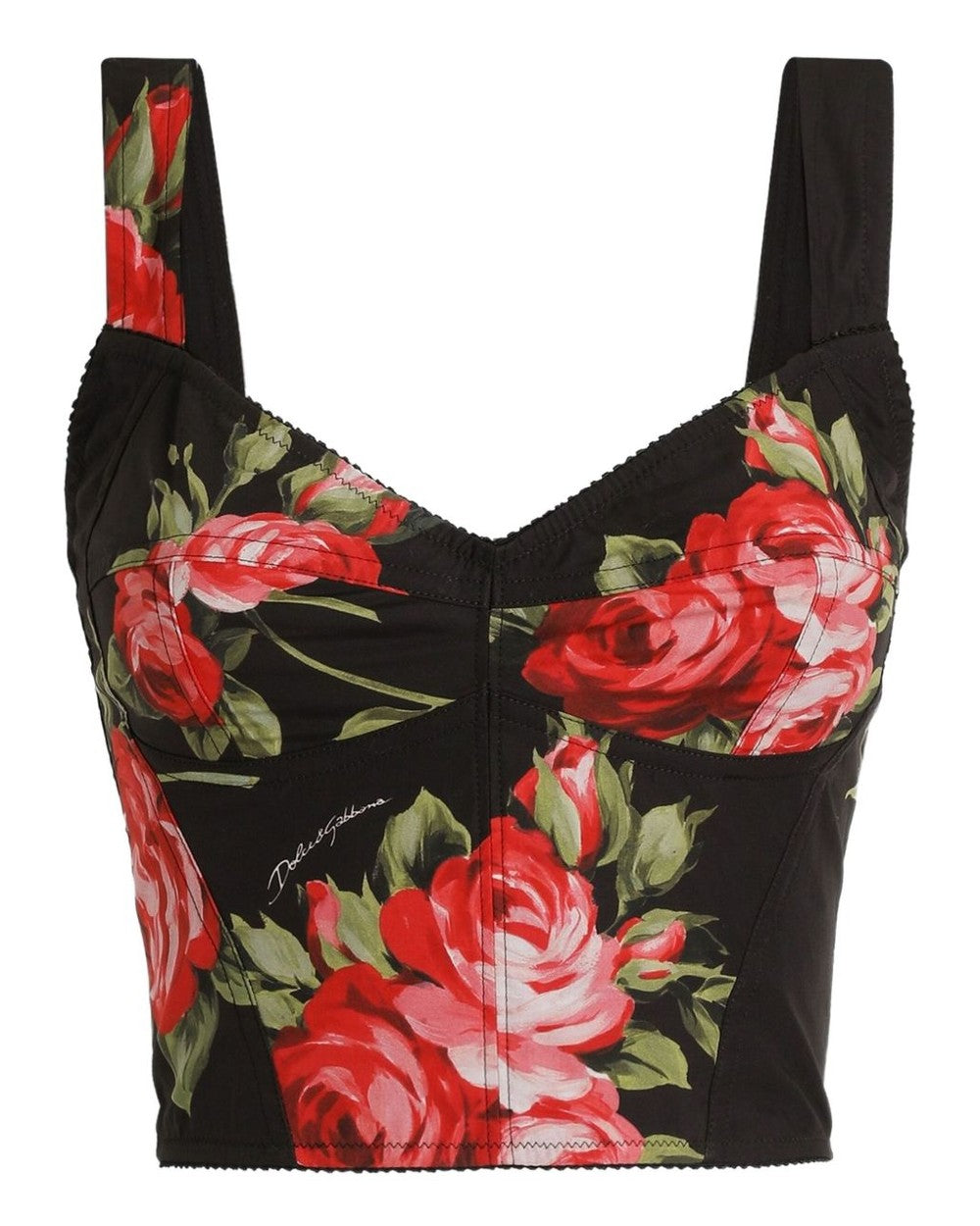 Dolce & Gabbana Black Top Topwear