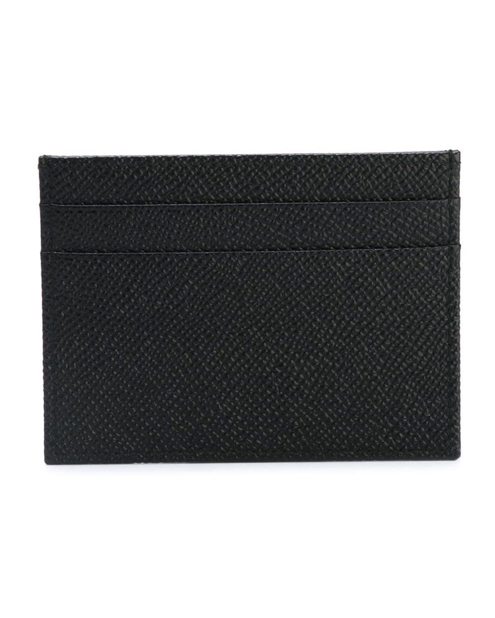 Dolce & Gabbana Black Wallet Card Cases
