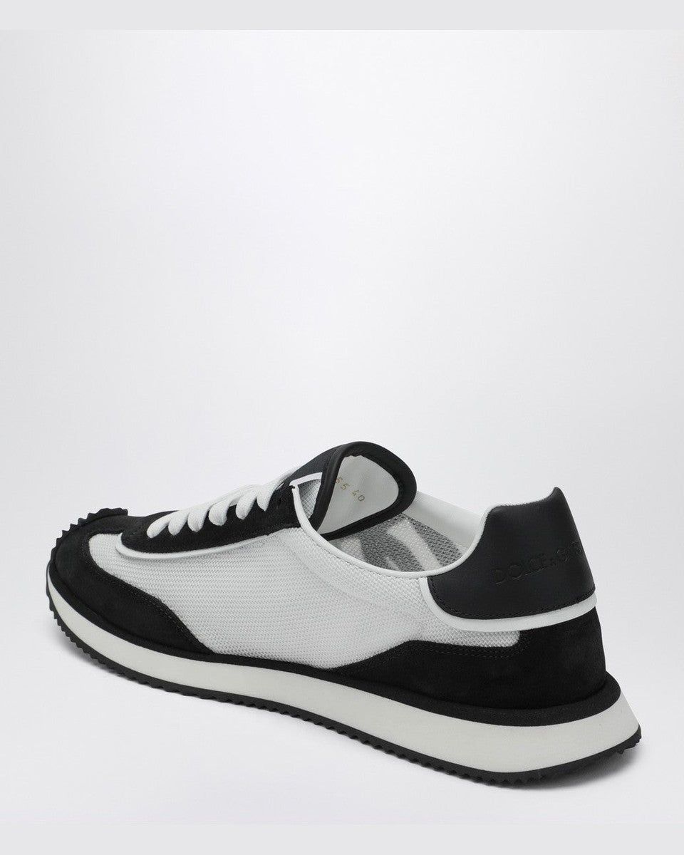 Dolce & Gabbana Black White Dg Cushion Sneakers Glam Steals
