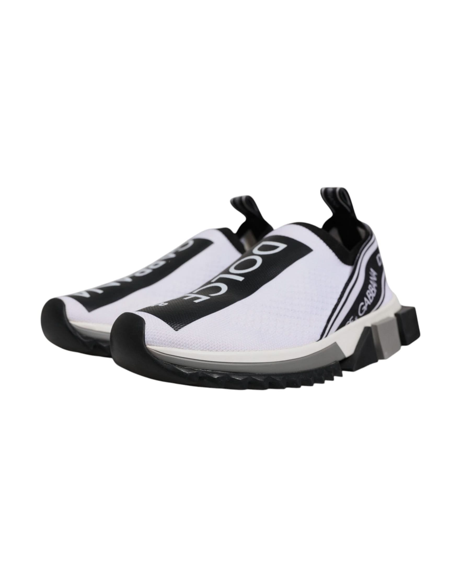 Dolce & Gabbana Black Slip On Sorrento Sneakers Shoes Sneakers