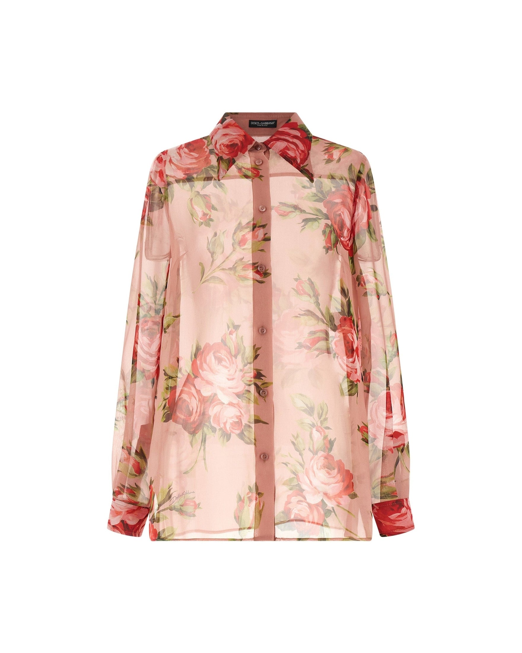 Dolce & Gabbana Bouquet Rose Shirt Glam Steals
