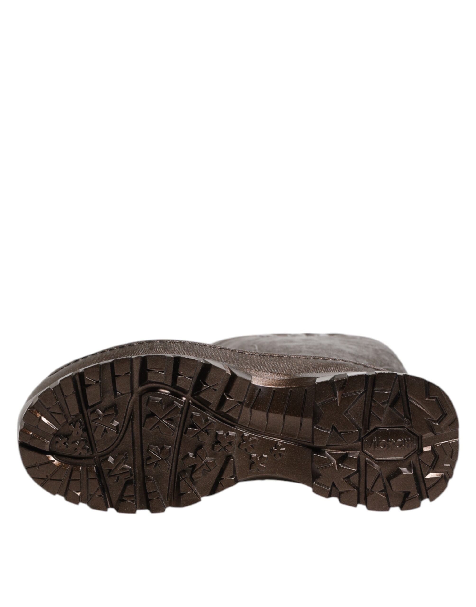 Dolce & Gabbana Bronze Metallic Pull On Rain Boots Shoes Glam Steals