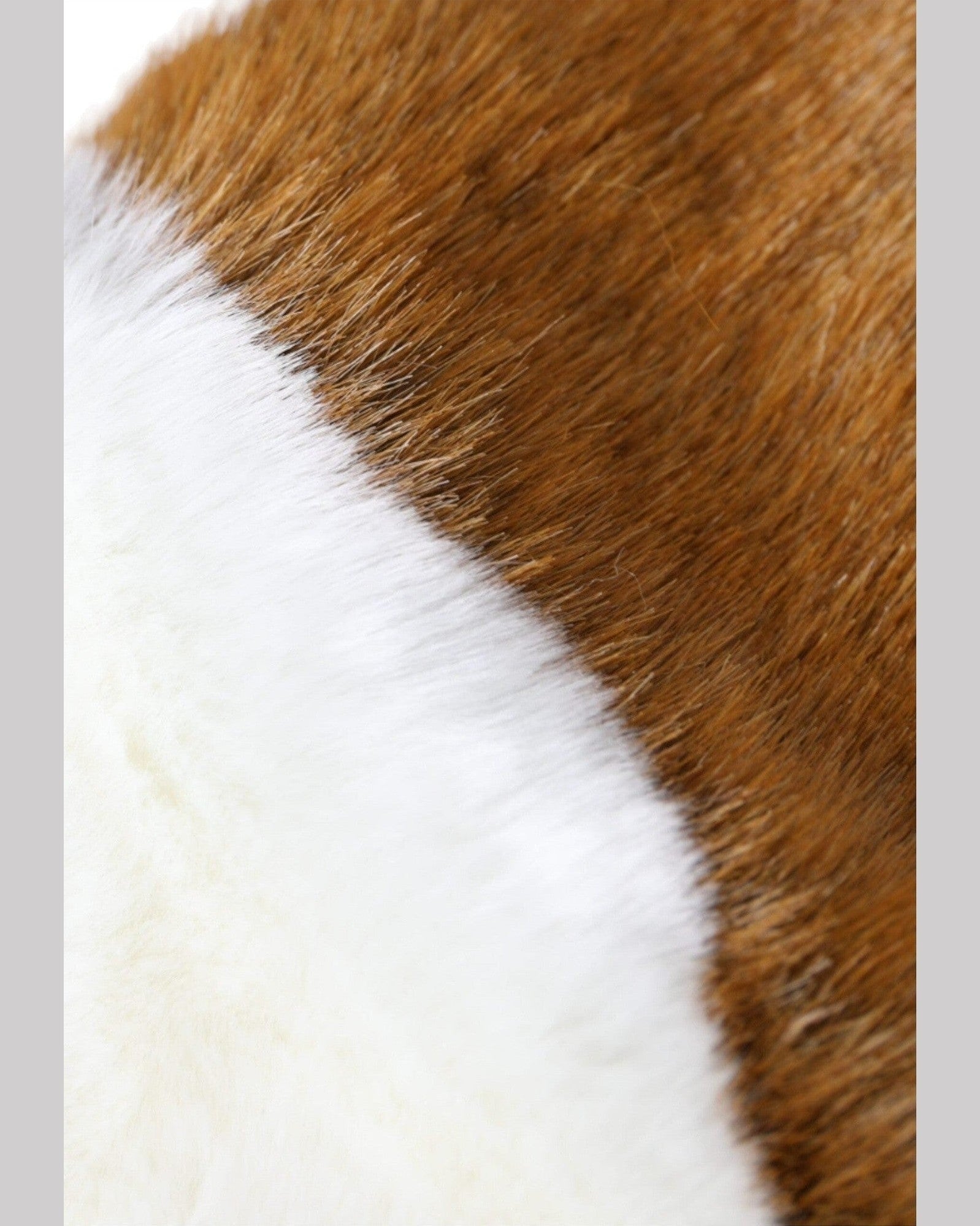 Dolce & Gabbana Acrylic Knitted Fur Mitten Brown White Gloves Glam Steals