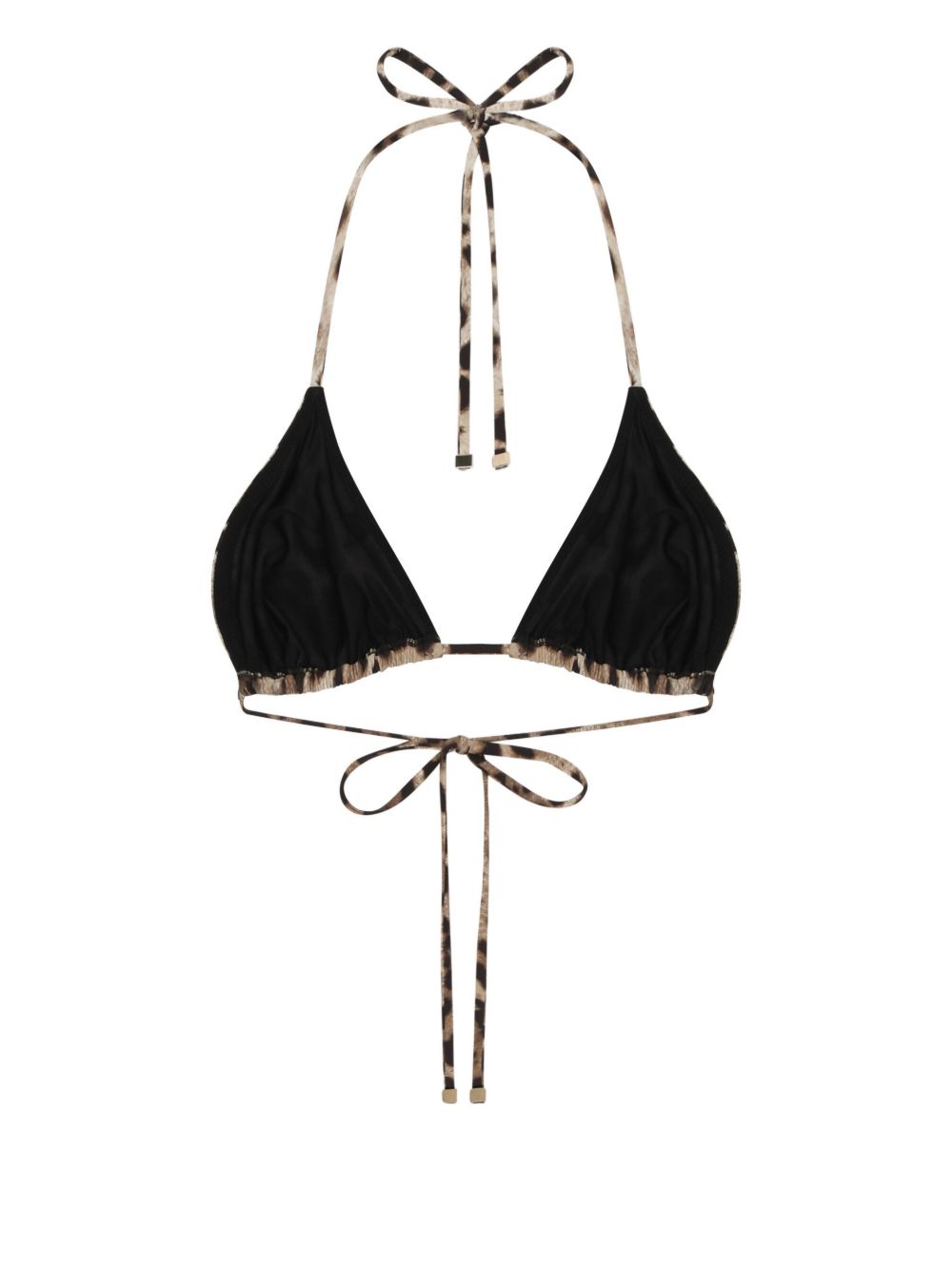 Dolce & Gabbana Brown Bikini Top Glam Steals