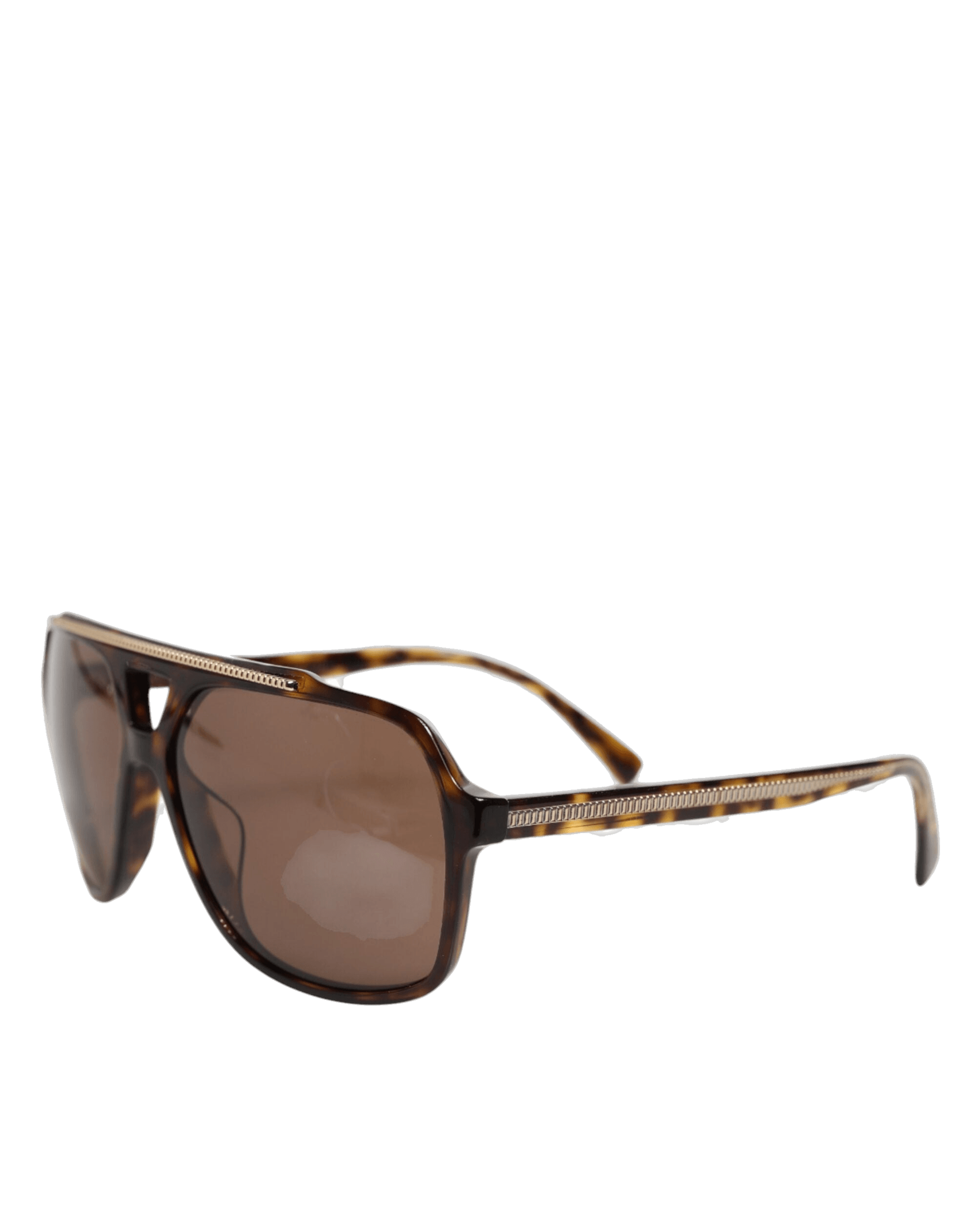 Dolce & Brown Gabbana Dark Tortoise Shell Pilot Frame Sunglasses Glam Steals