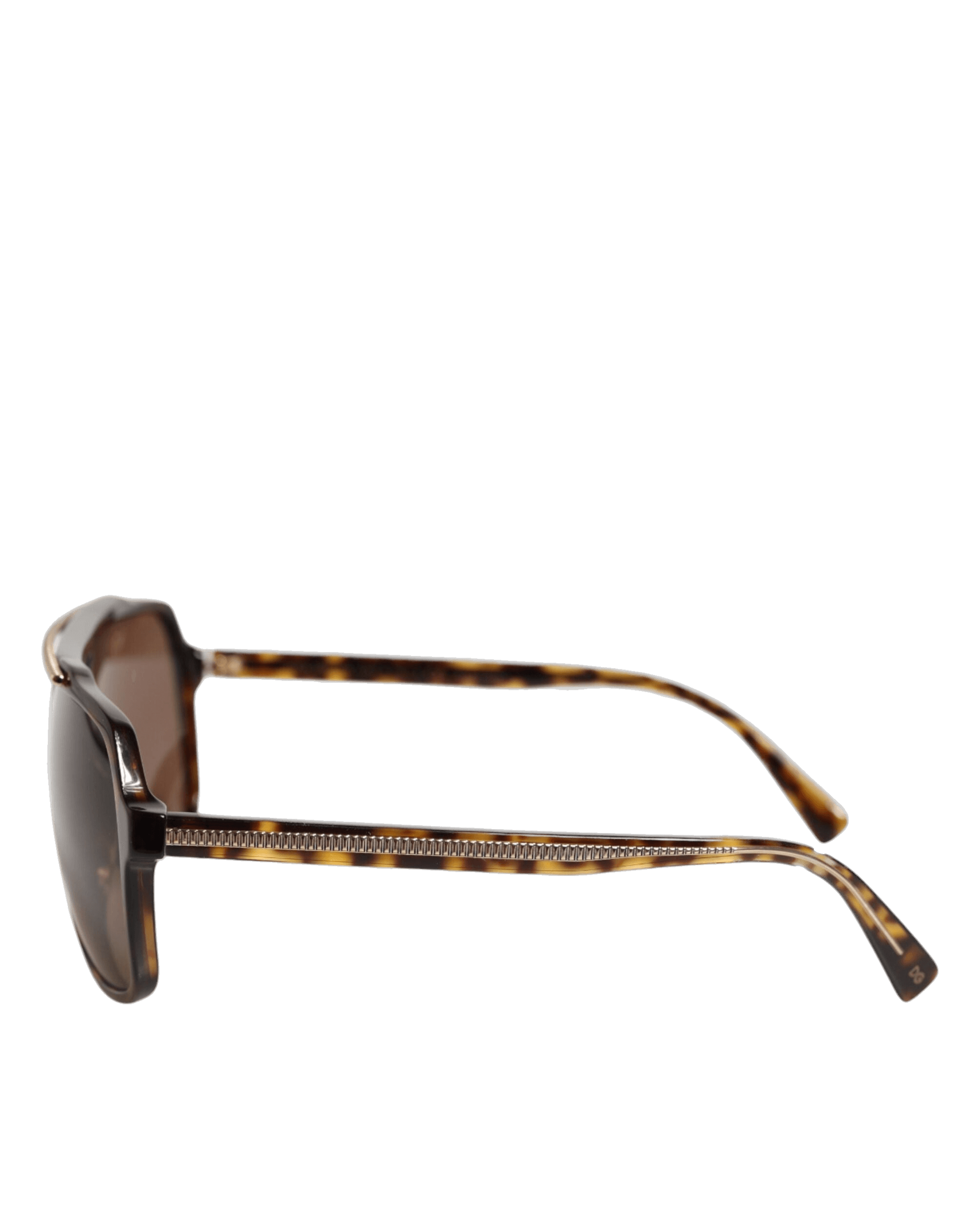 Dolce & Brown Gabbana Dark Tortoise Shell Pilot Frame Sunglasses Glam Steals