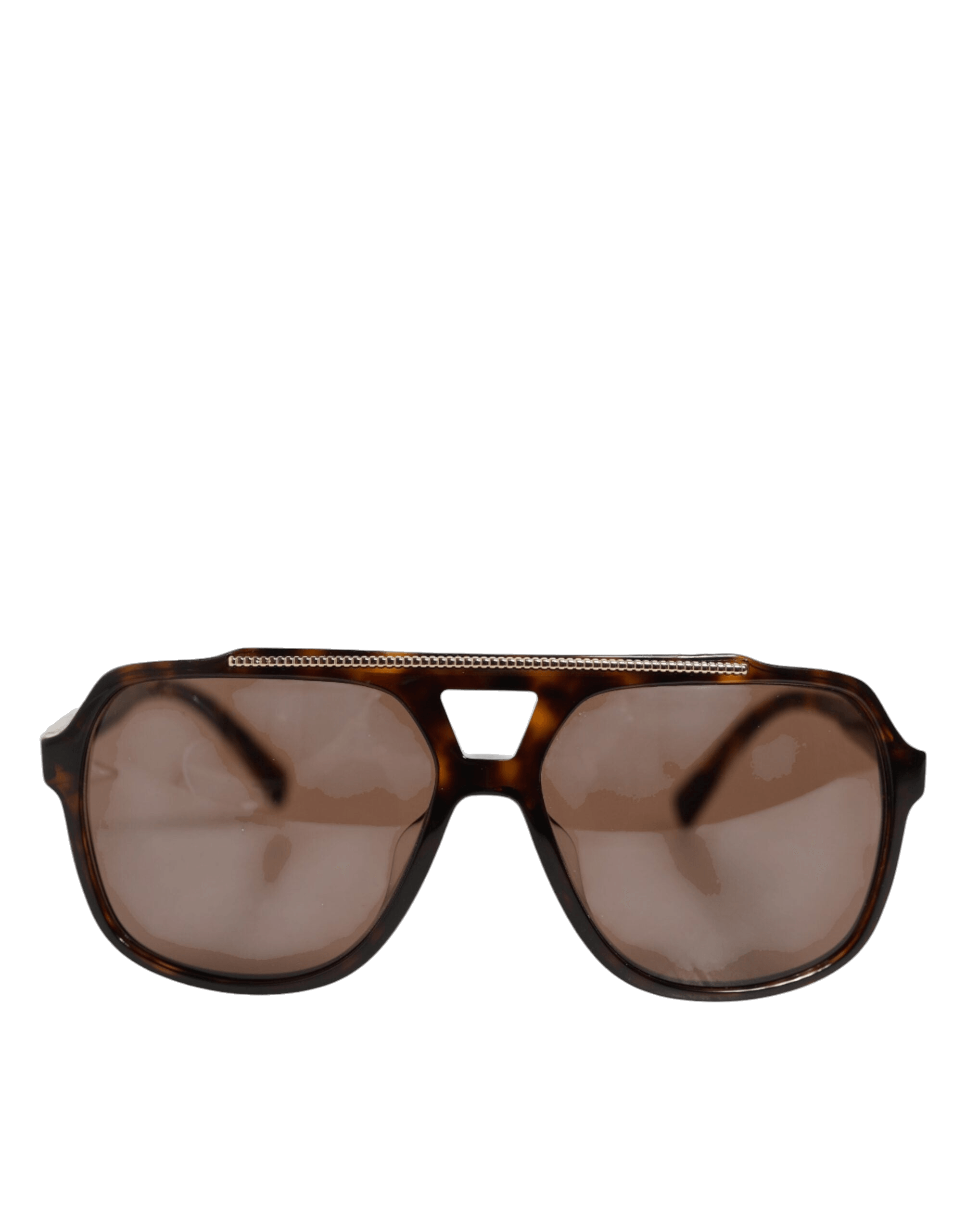 Dolce & Brown Gabbana Dark Tortoise Shell Pilot Frame Sunglasses Glam Steals