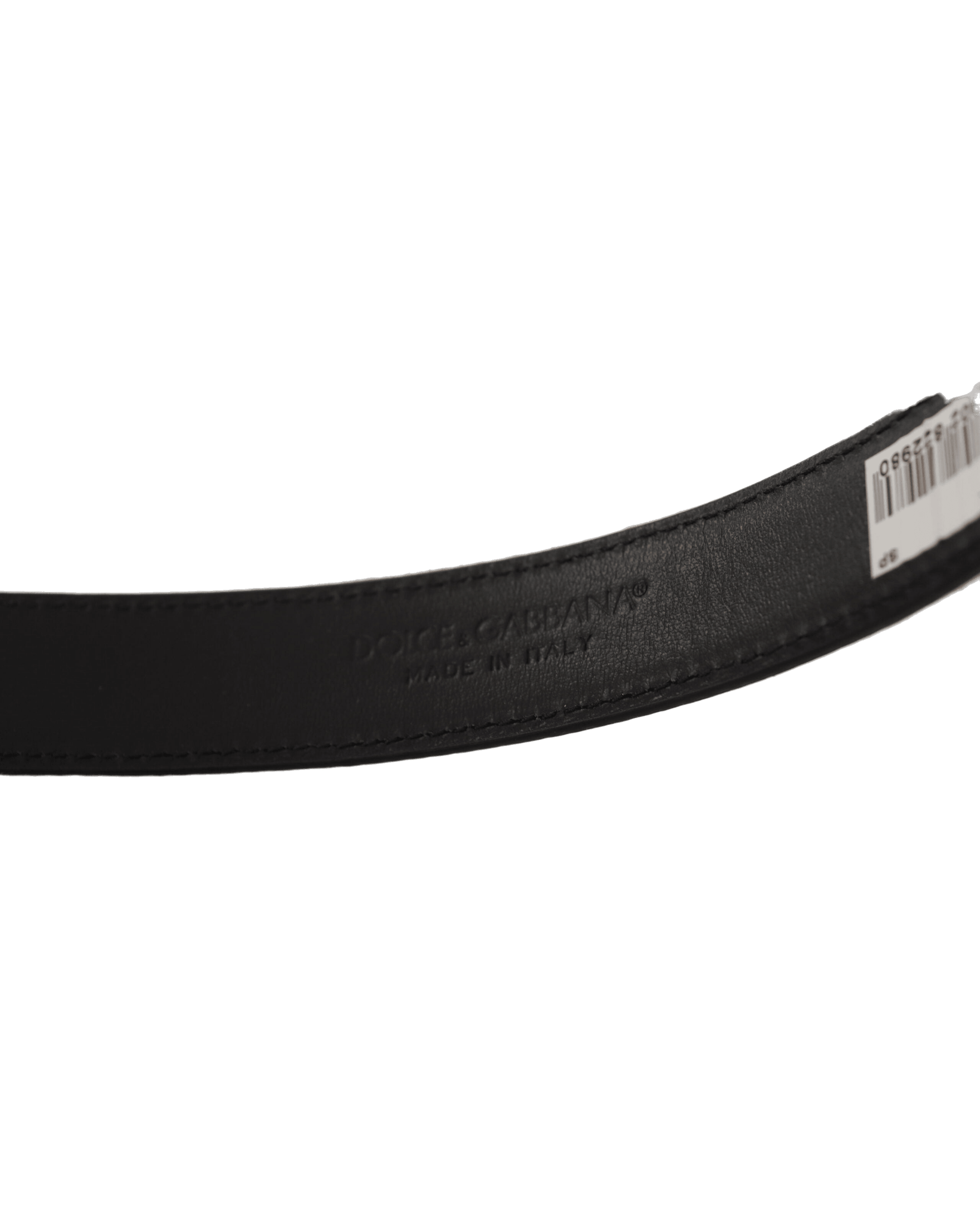 Dolce & Gabbana Brown Leather Leopard Print Metal Buckle Belt Belts