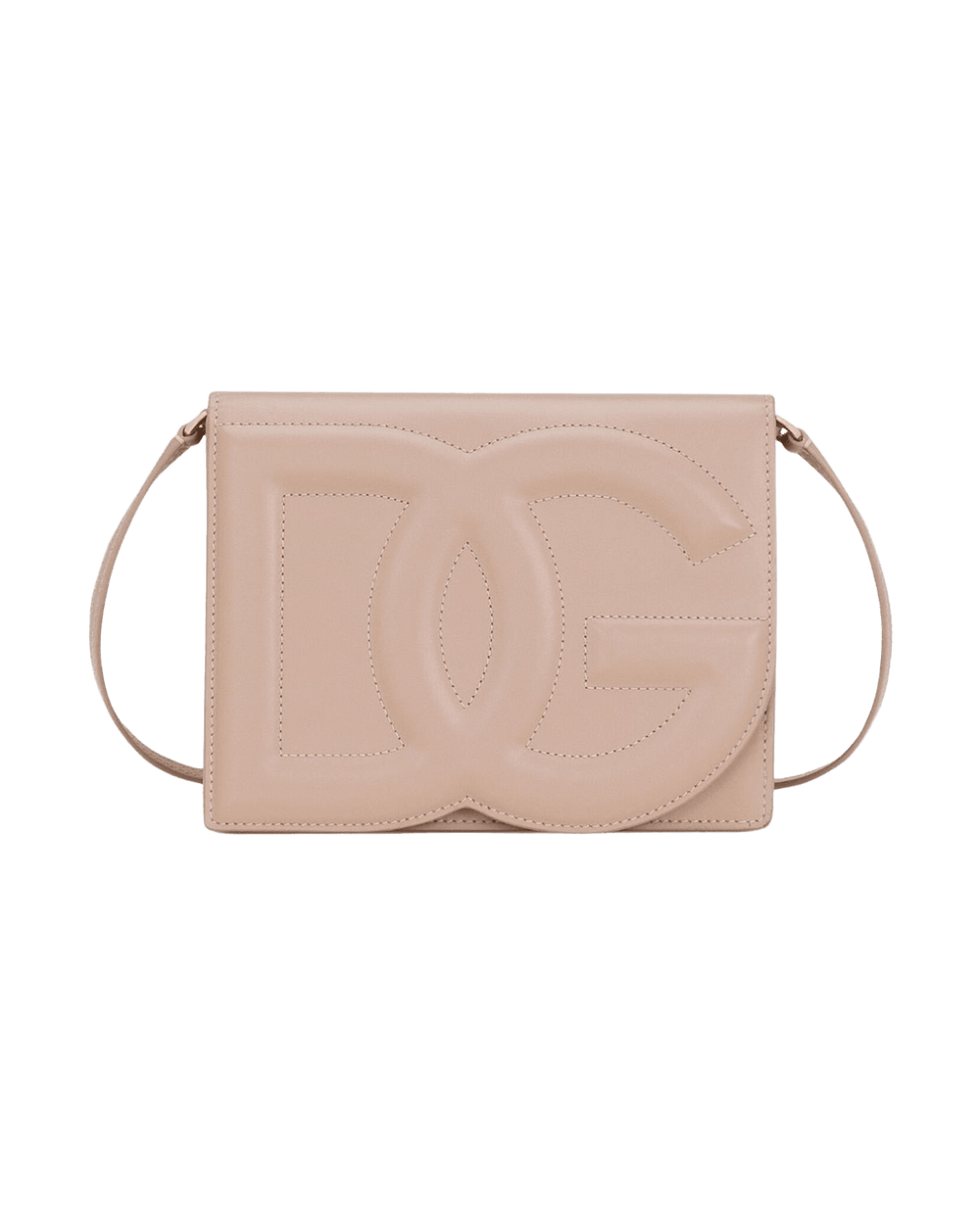 Dolce & Gabbana Calfskin Dg Logo Crossbody Bag Glam Steals