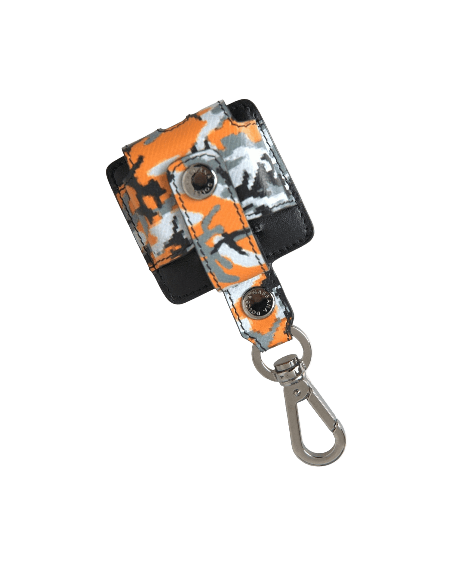 Dolce & Multicolor Gabbana Camouflage Print Leather Metal Airpods Case Glam Steals