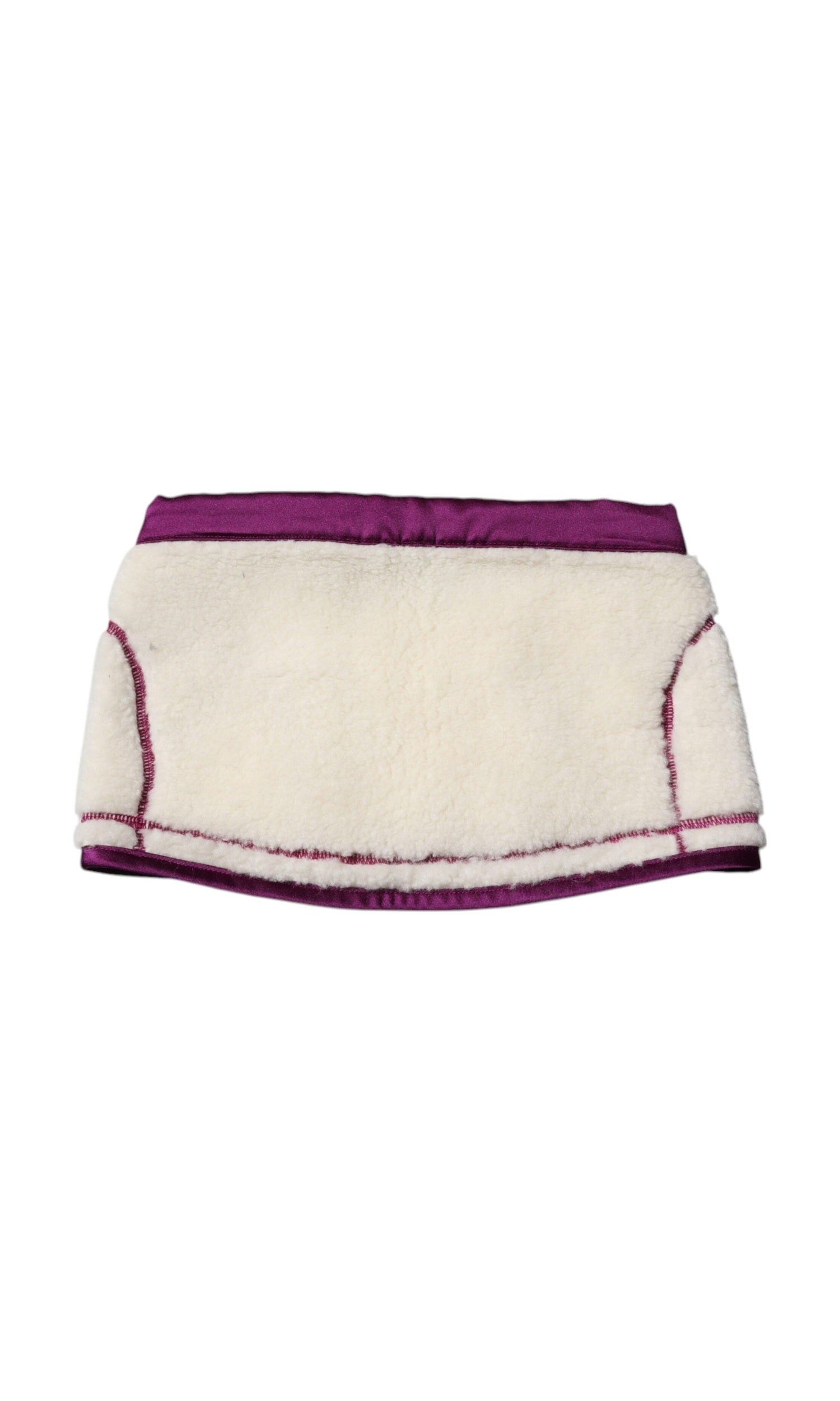 Dolce & Gabbana Cashmere Fleece Neck Warmer Purple Scarf Glam Steals