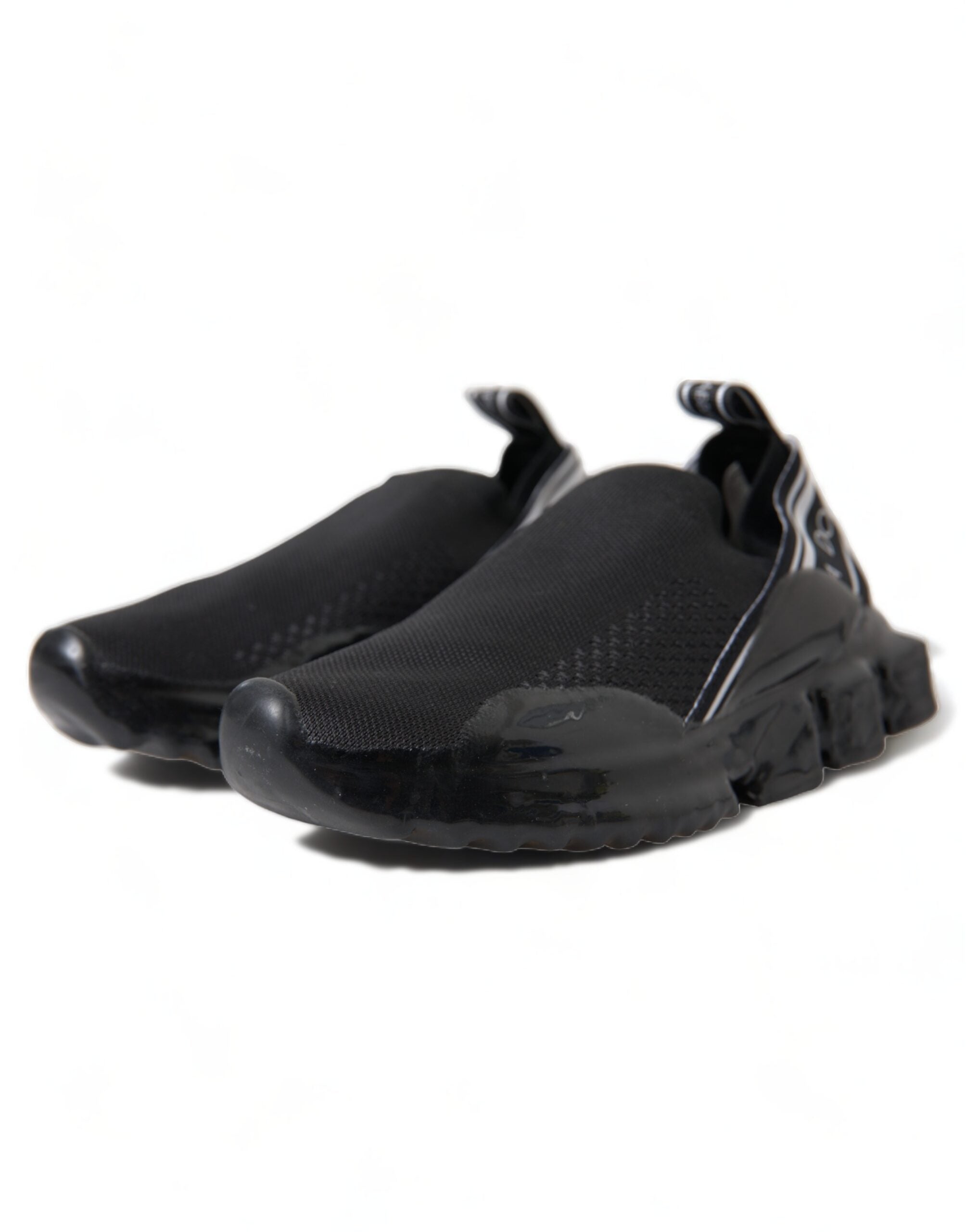 Dolce & Gabbana Chic Monochrome Sorrento Sneakers Glam Steals