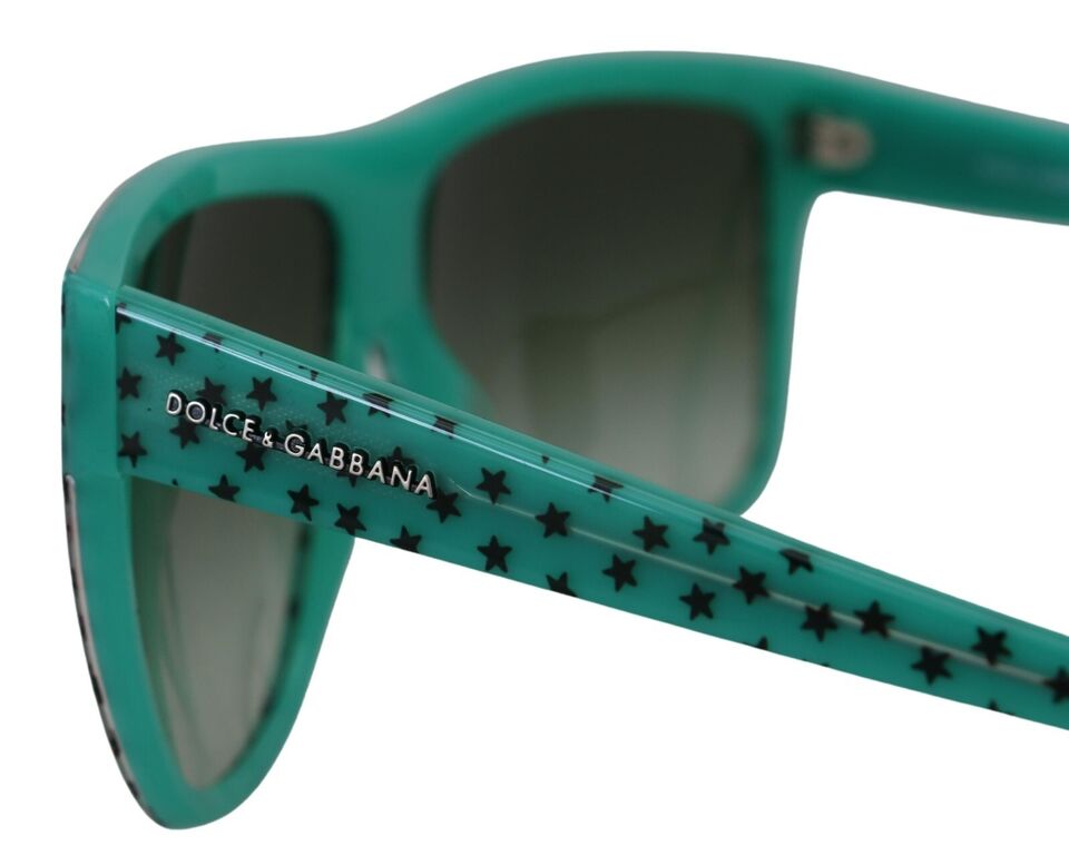 Dolce & Gabbana Chic Square Sunglasses With Star Pattern Glam Steals