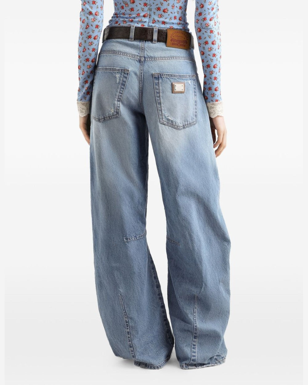 Dolce & Gabbana Clear Blue Jeans Glam Steals