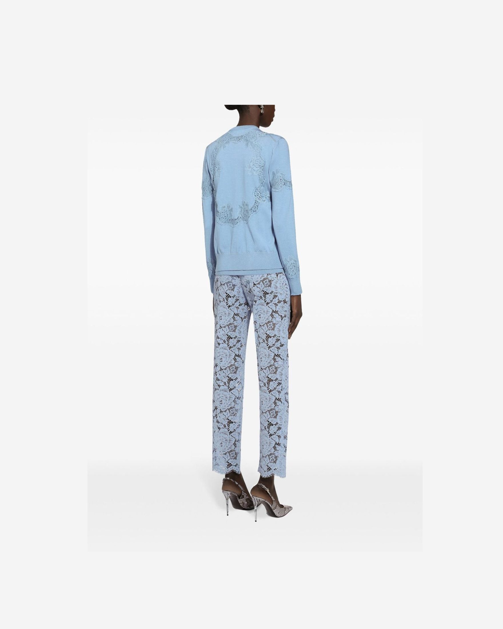 Dolce & Gabbana Clear Blue Trouser Glam Steals