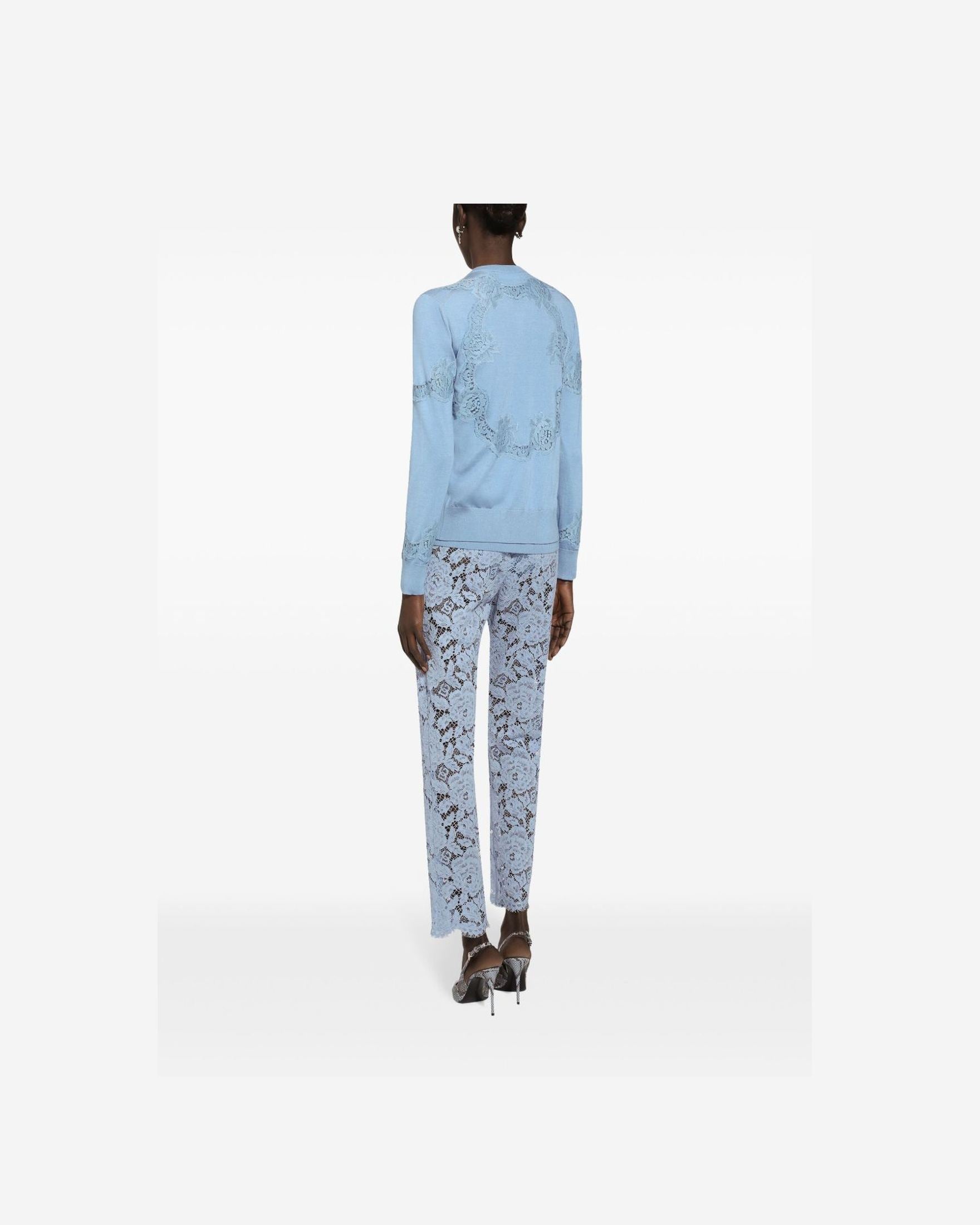 Dolce & Gabbana Clear Blue Trouser Glam Steals