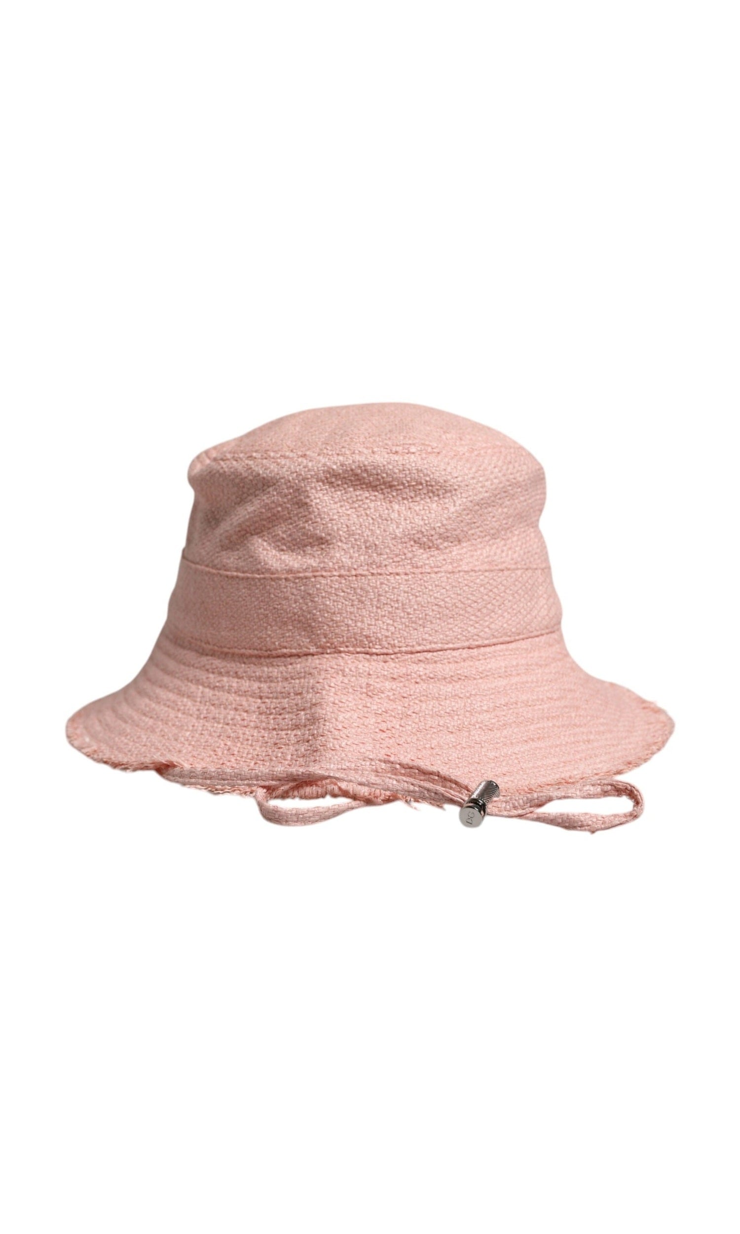 Dolce & Gabbana Cotton Wide Brim Bucket Pink Hat Glam Steals