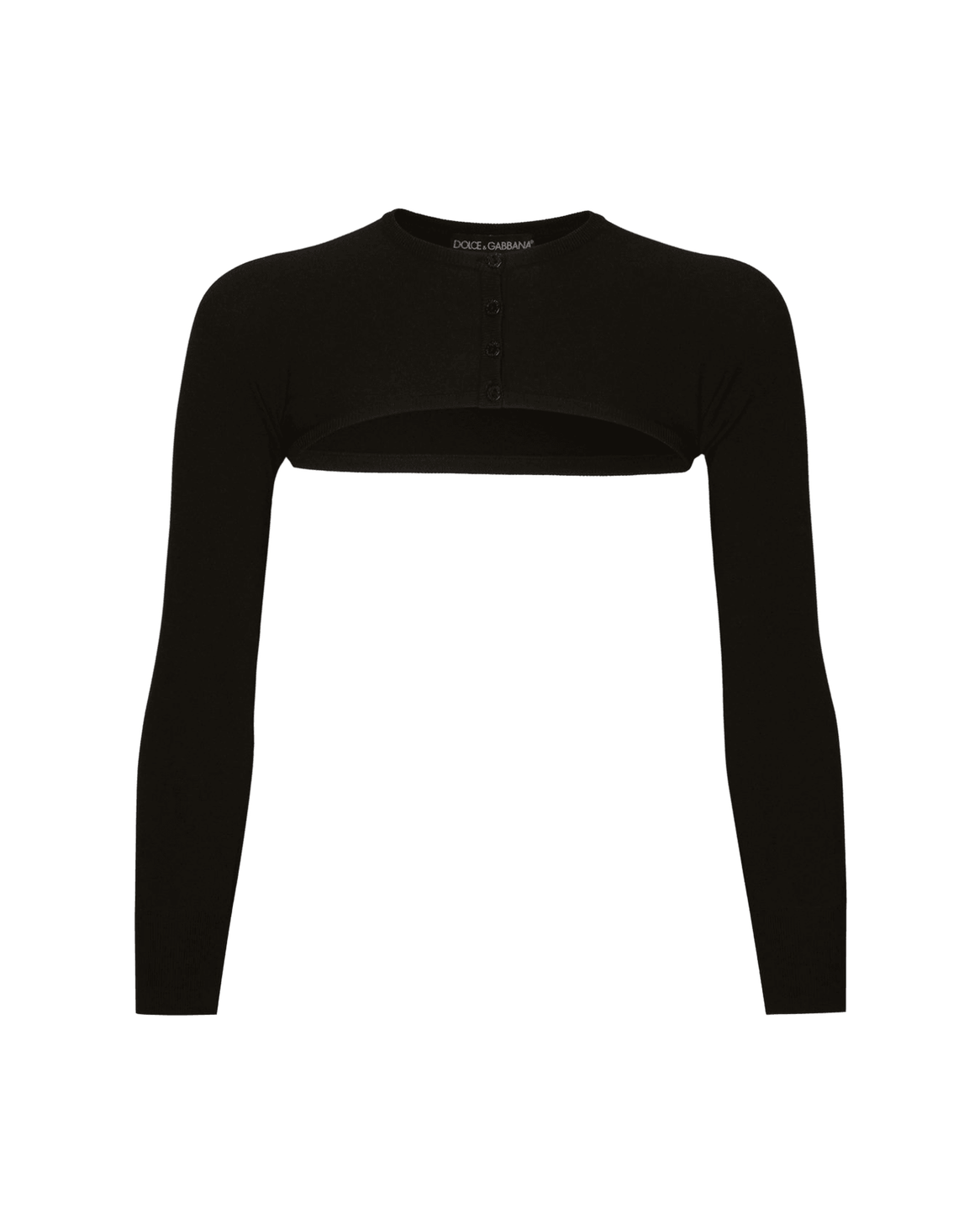 Dolce & Gabbana Cropped Button Fastening Cardigan Glam Steals