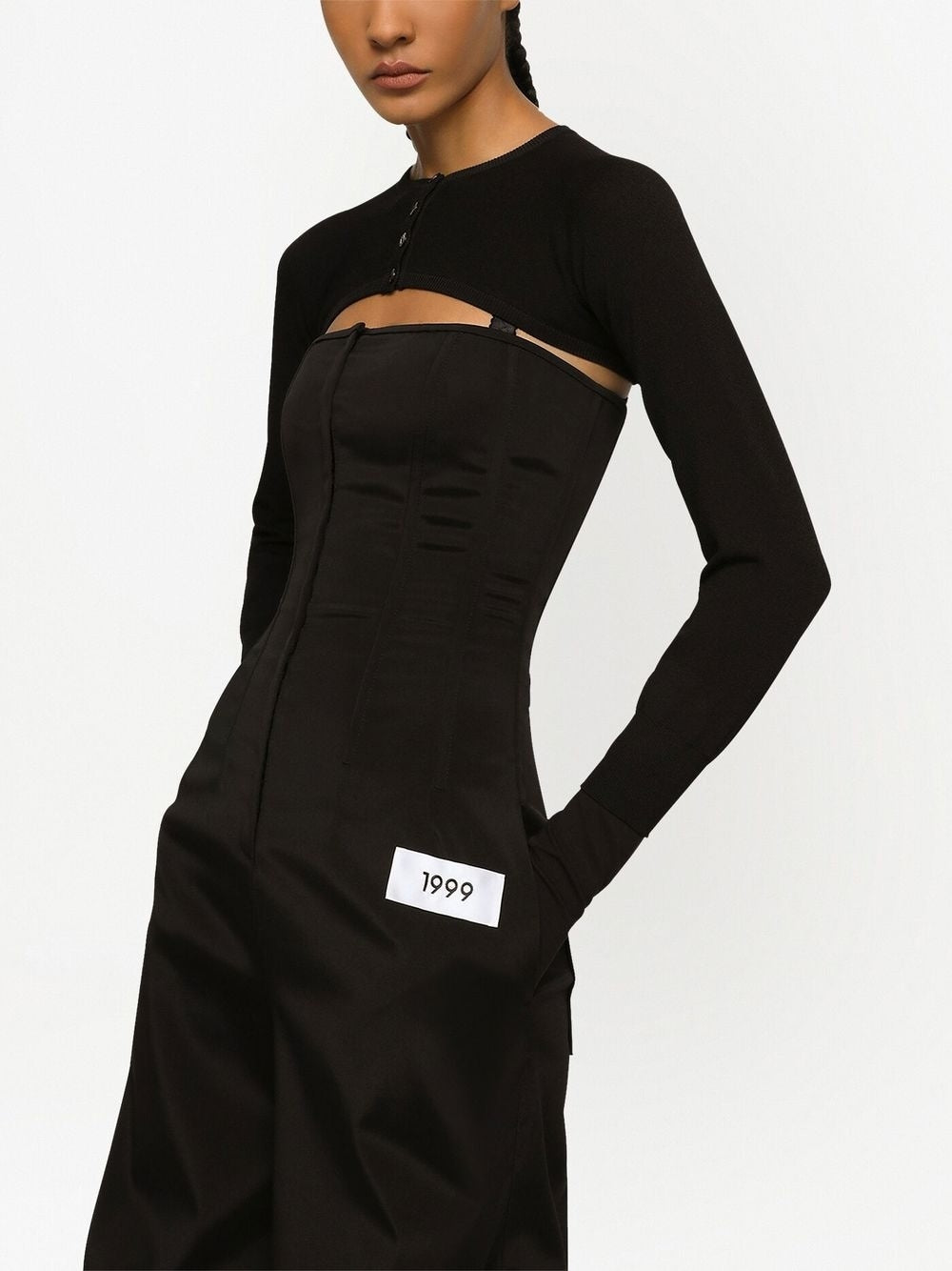 Dolce & Gabbana Cropped Button Fastening Cardigan Glam Steals