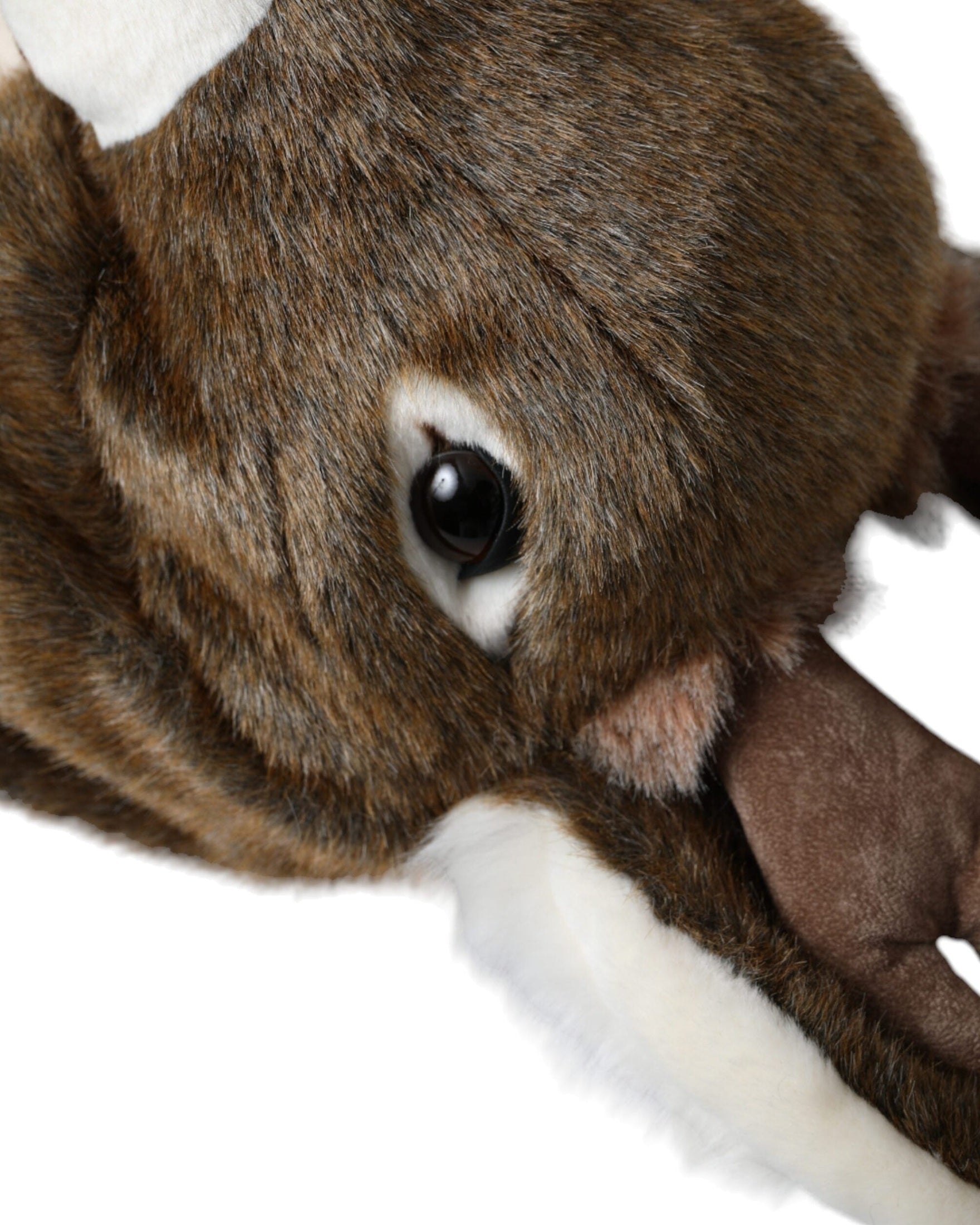 Dolce & Gabbana Deer Faux Fur Whole Head Brown Hat Glam Steals