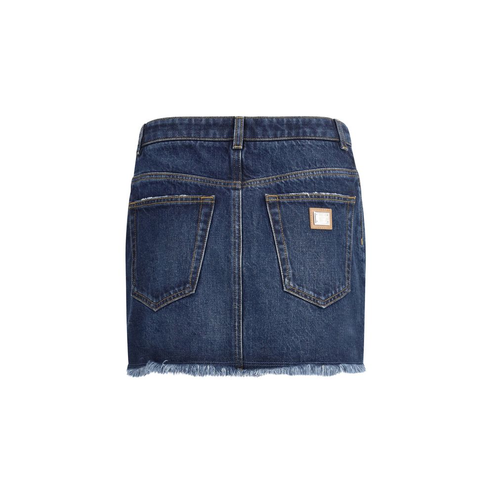 Dolce & Gabbana Denim Miniskirt Glam Steals