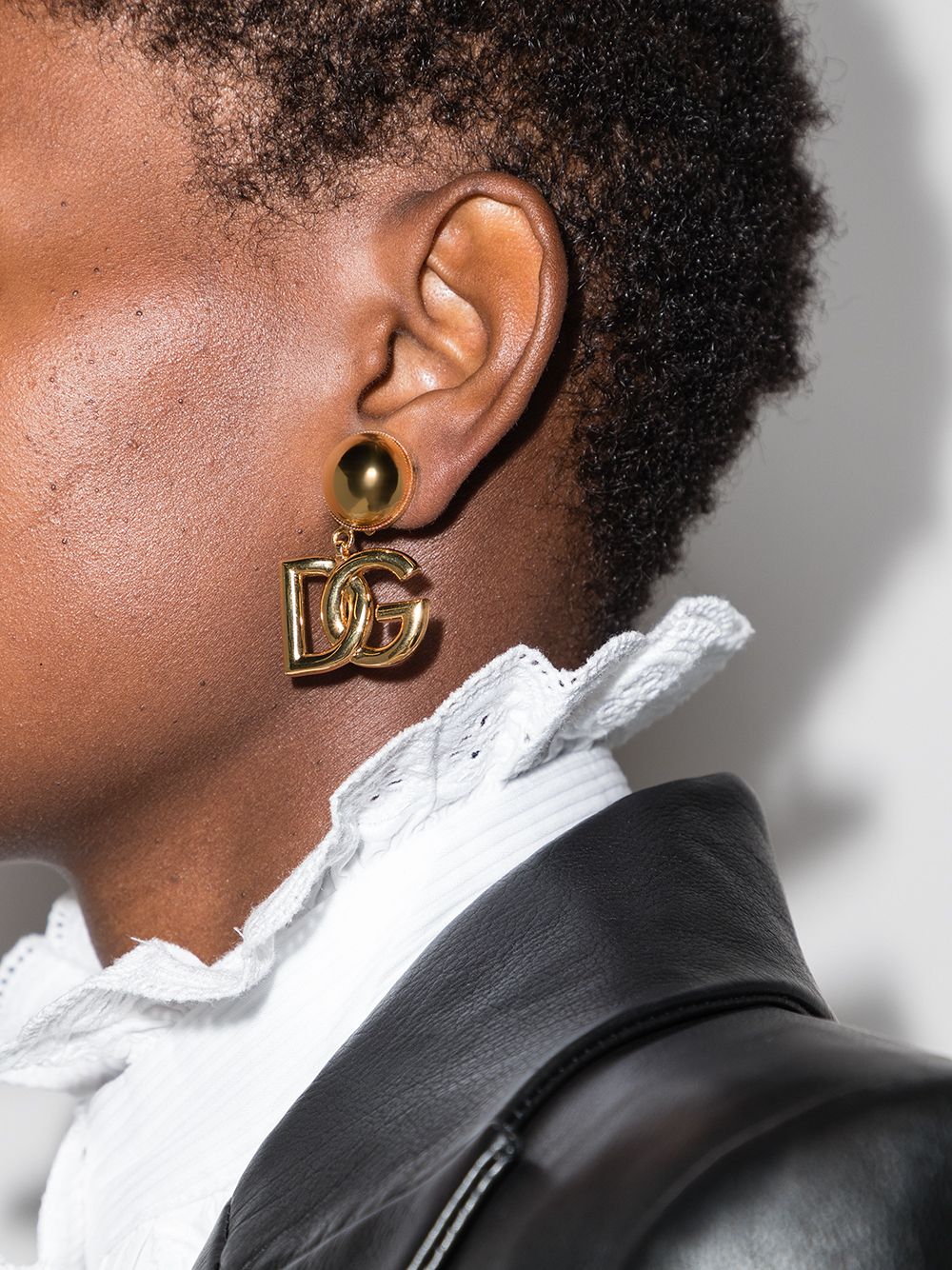 Dolce & Gabbana Dg Logo Earrings Glam Steals