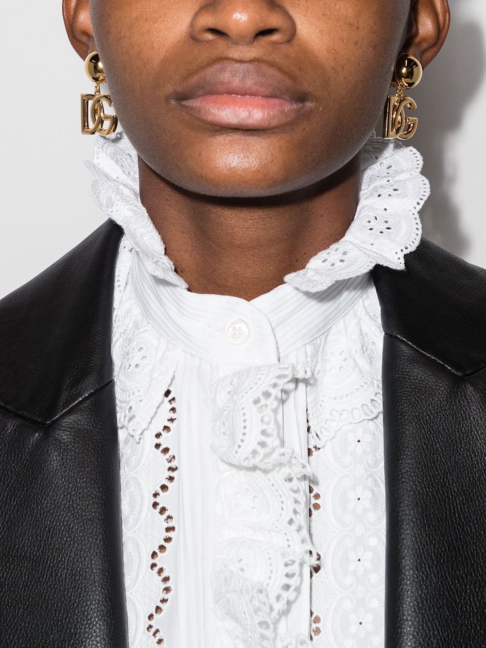 Dolce & Gabbana Dg Logo Earrings Glam Steals