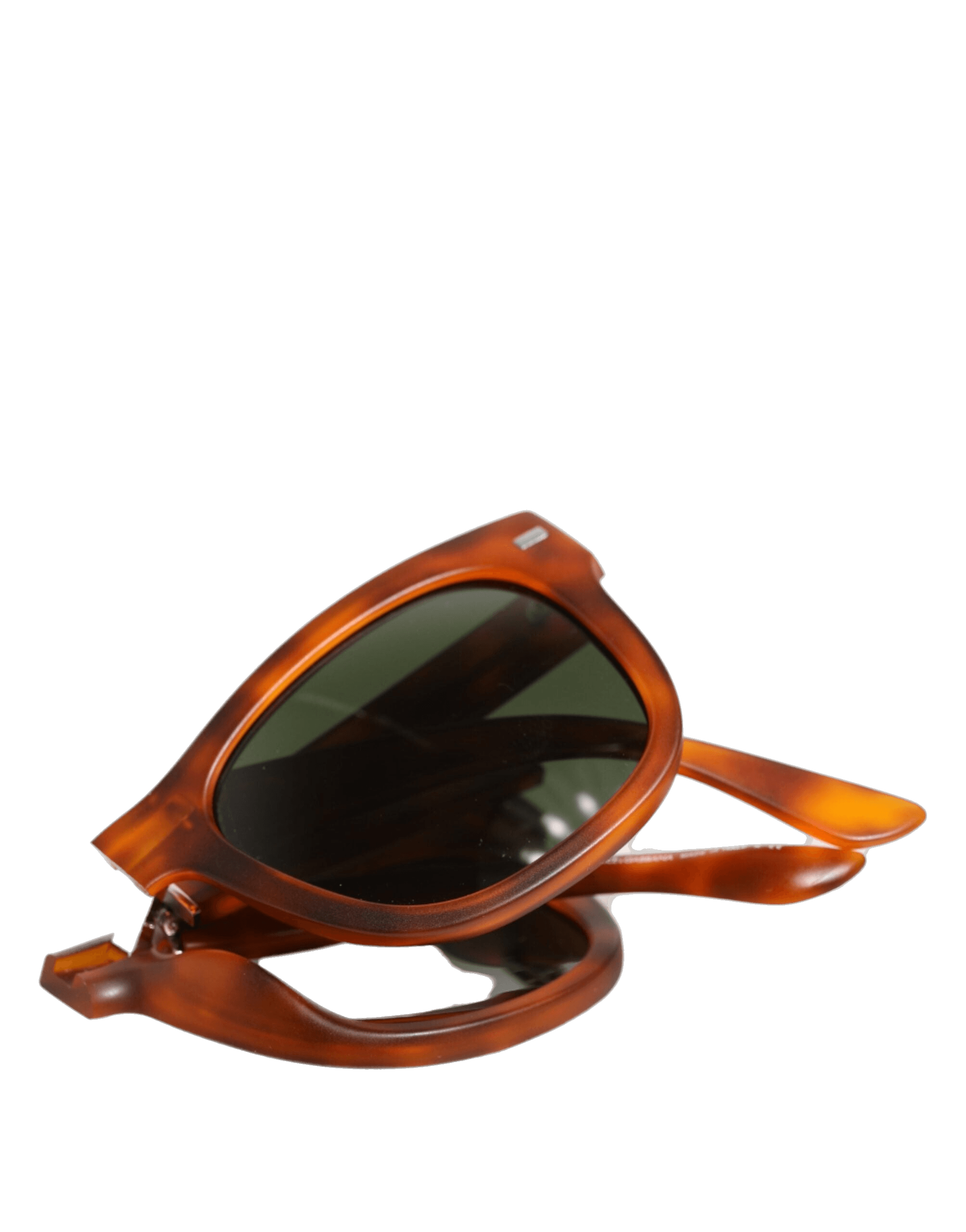 Dolce & Gabbana Dg6089 Havana Full Rim Round Lenses Foldable Sunglasses Glam Steals