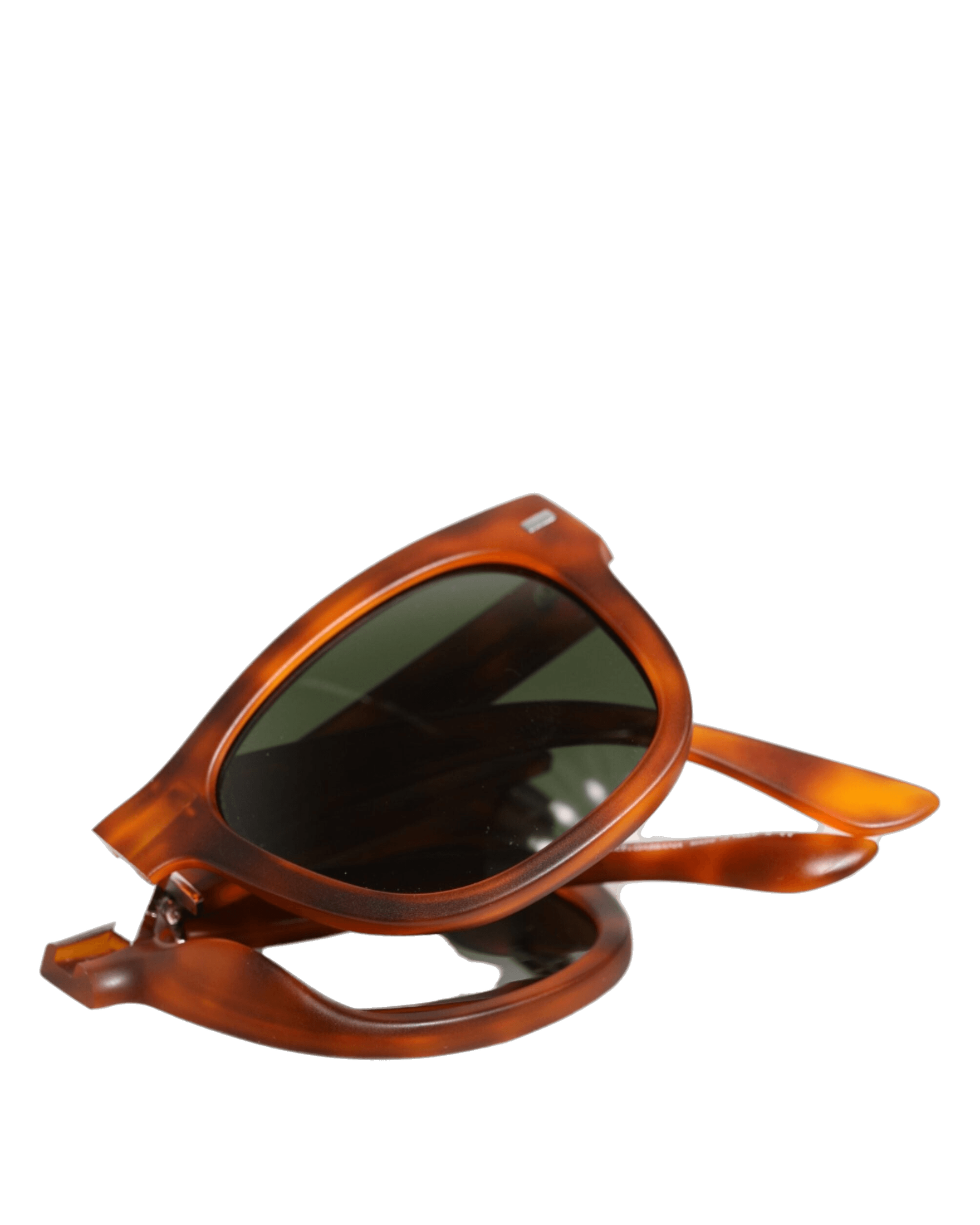 Dolce & Gabbana Dg6089 Havana Full Rim Round Lenses Foldable Sunglasses Glam Steals