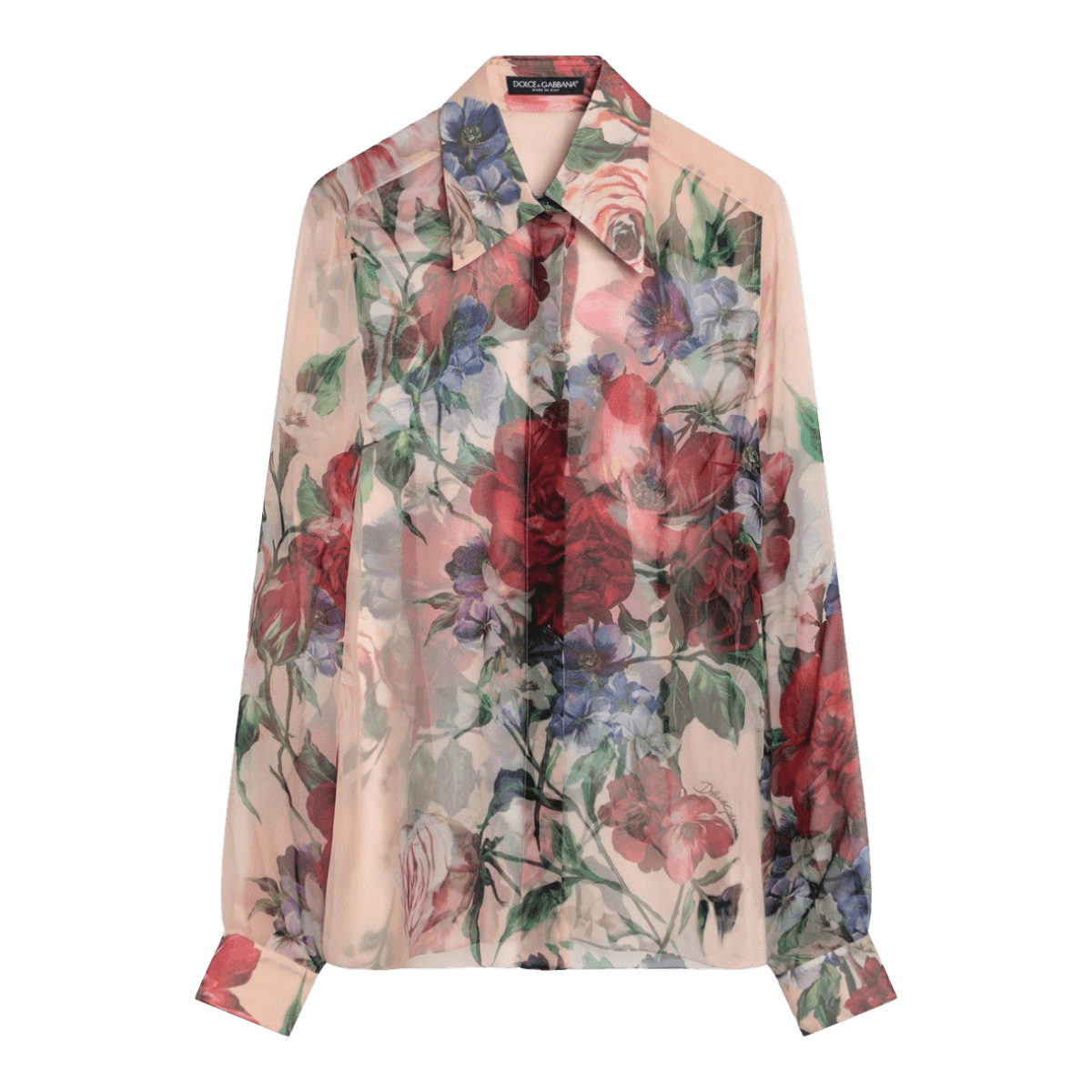 Dolce & Gabbana Dolce&Gabbana Floral-print silk shirt Glam Steals