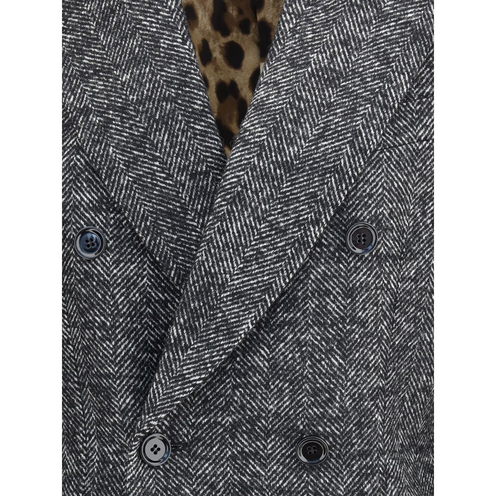 Dolce & Gabbana Double Breasted Chevron Blazer Glam Steals