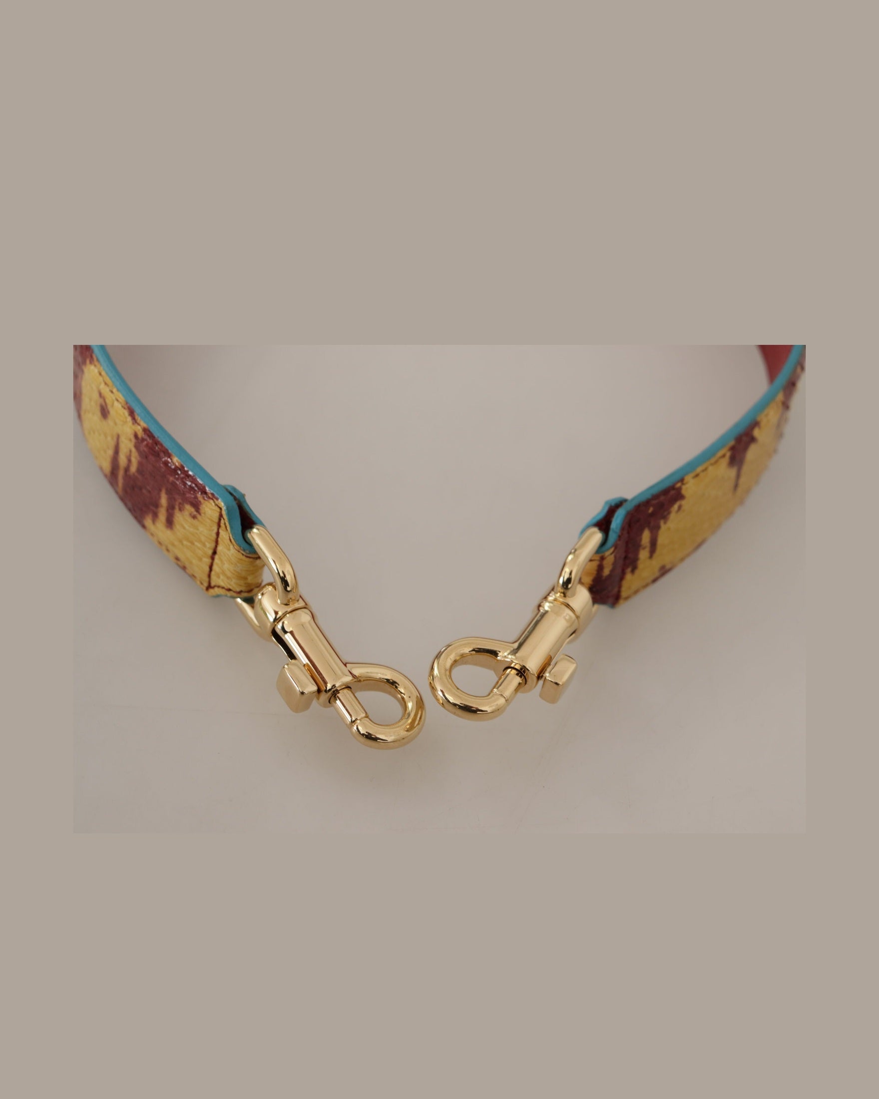 Dolce & Gabbana Elegant Ayers Leather Bag Strap Glam Steals