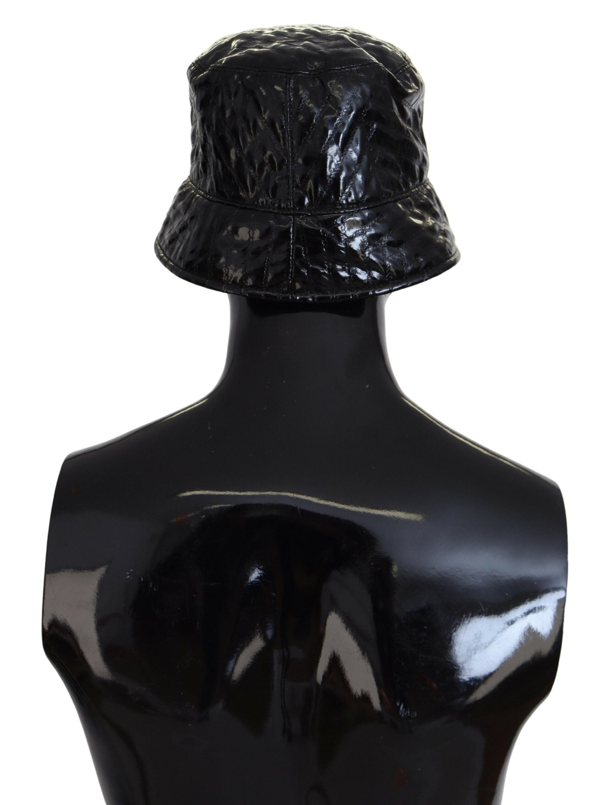 Dolce & Gabbana Elegant Bucket Black Cap Glam Steals