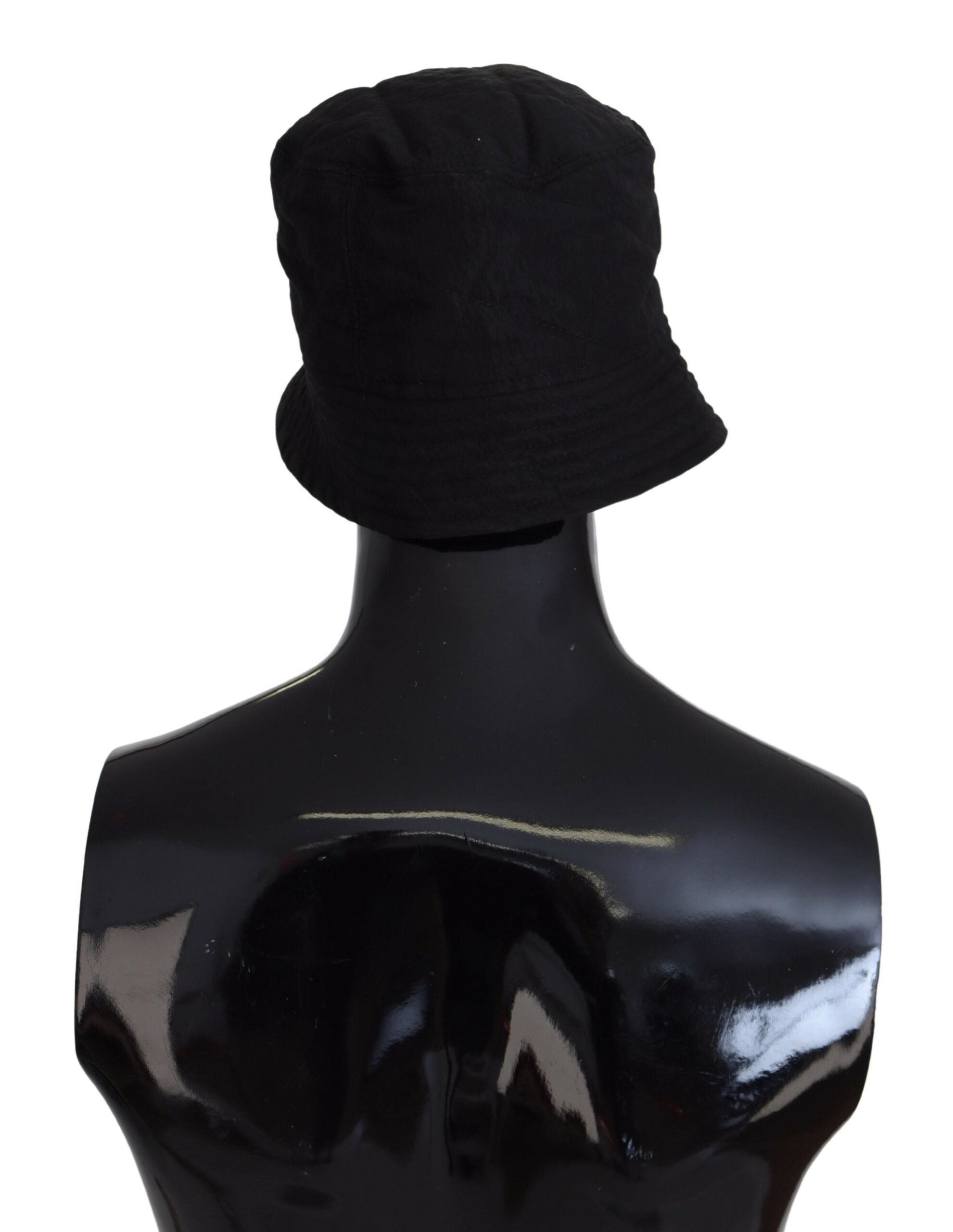 Dolce & Gabbana Elegant Bucket Black Cap Glam Steals
