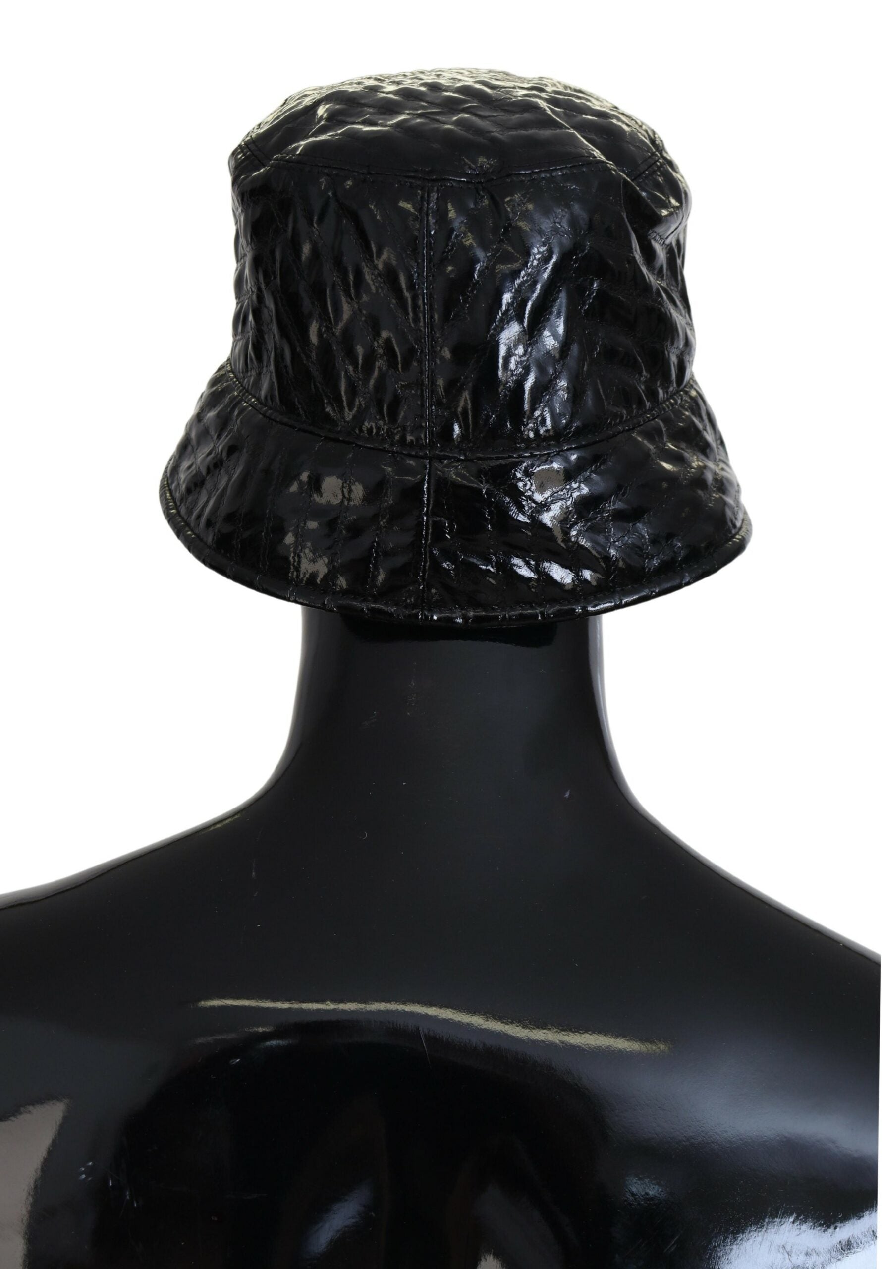 Dolce & Gabbana Elegant Bucket Black Cap Glam Steals