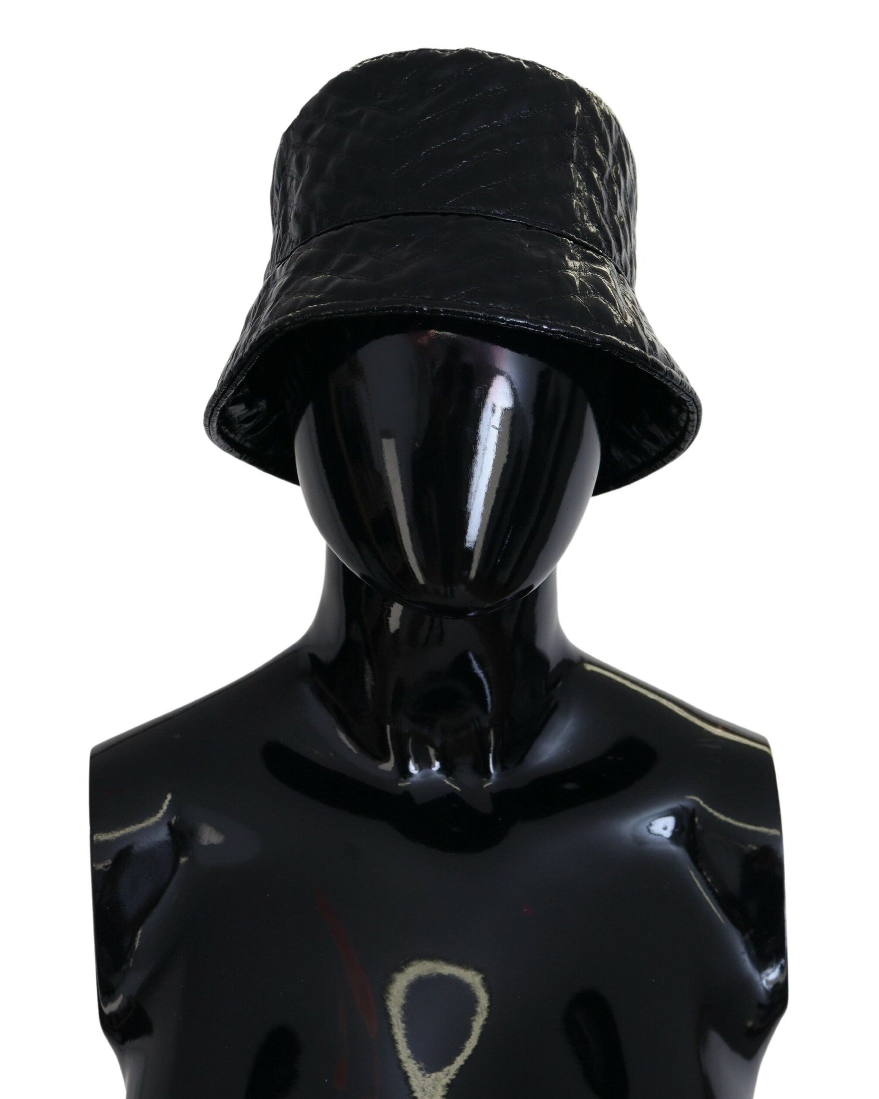 Dolce & Gabbana Elegant Bucket Black Cap Glam Steals