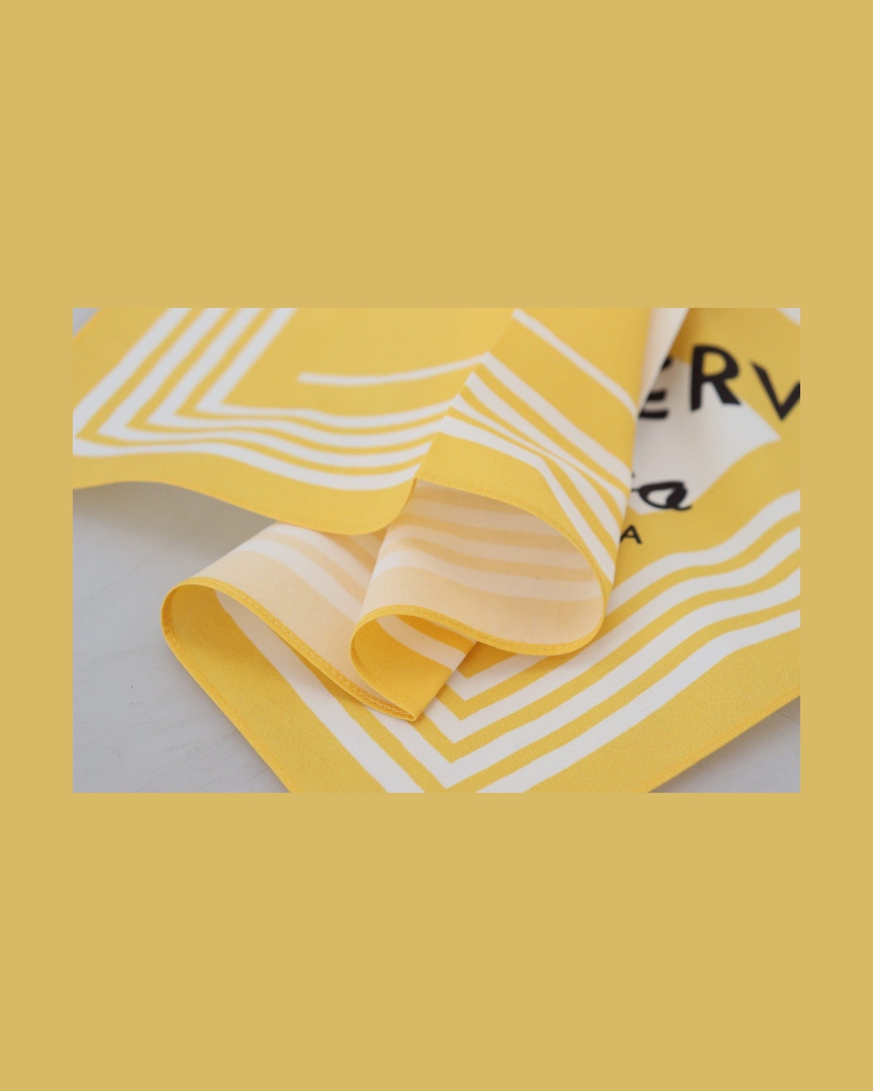 Dolce & Gabbana Elegant Cotton Square Yellow Scarf Glam Steals
